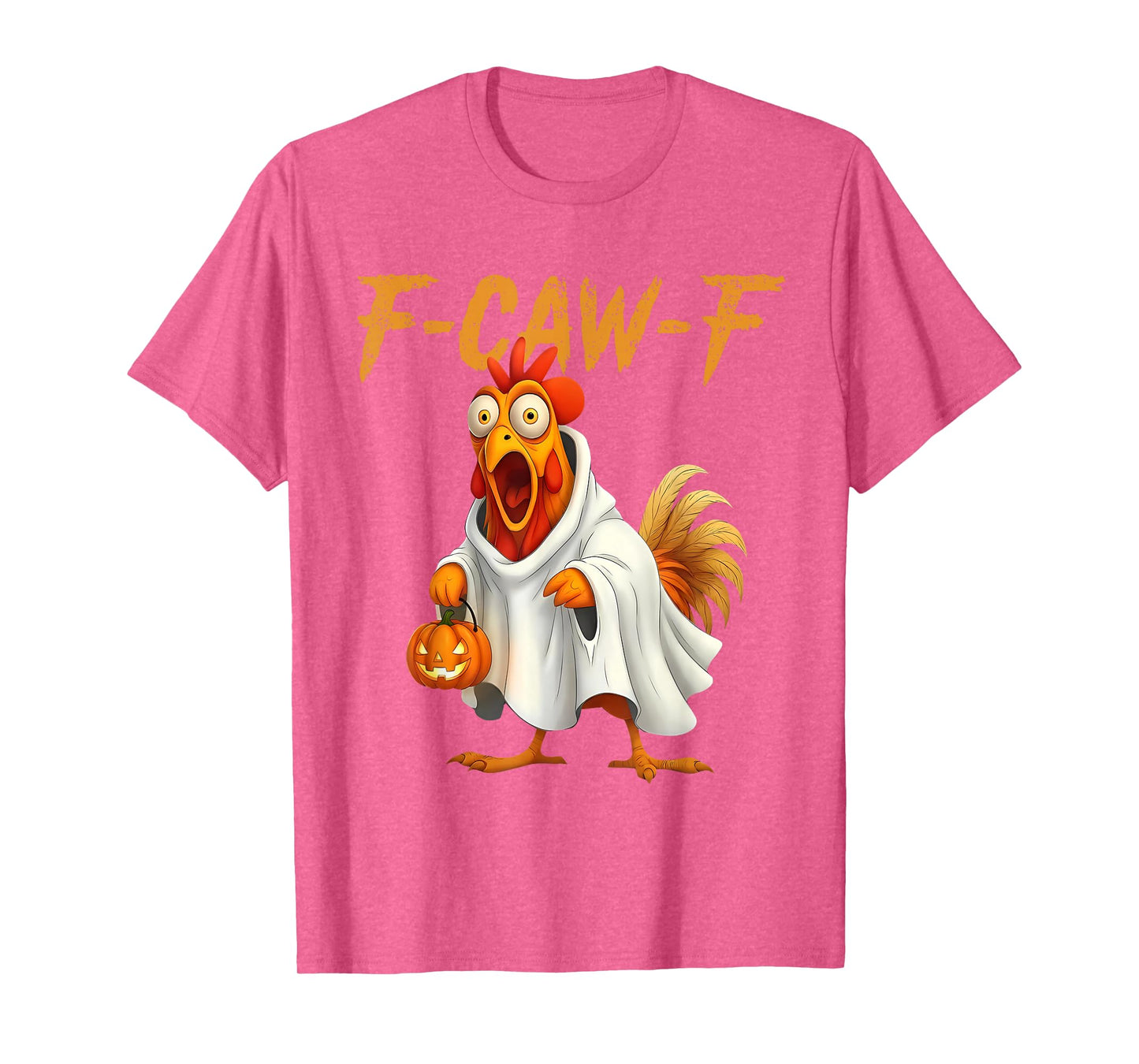 Funny F-Caw-F Chicken FCAWF Chicken Halloween T-Shirt