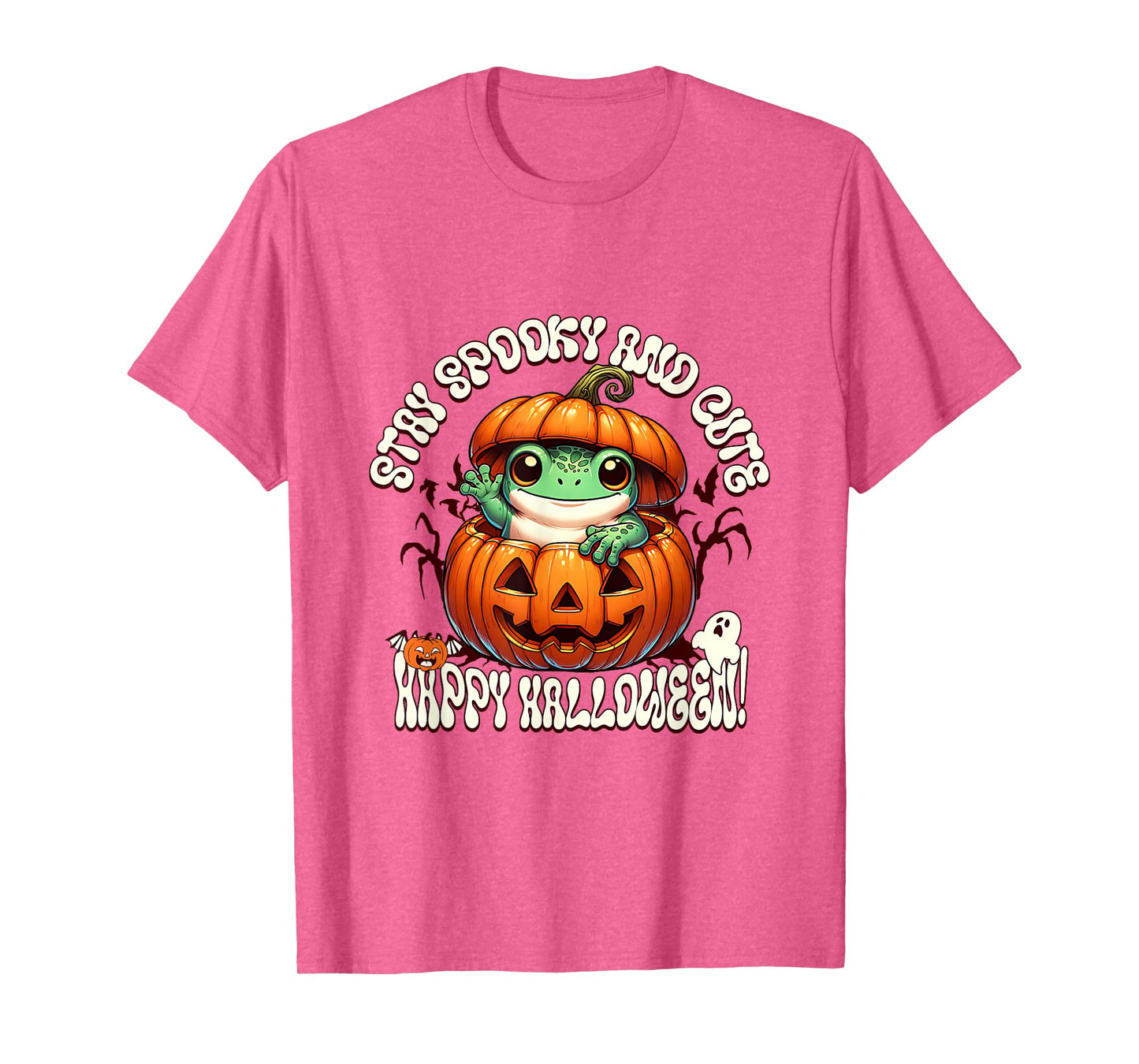 Funny Frog Ghost Witch Zombie Halloween Costume Boys Girls T-Shirt