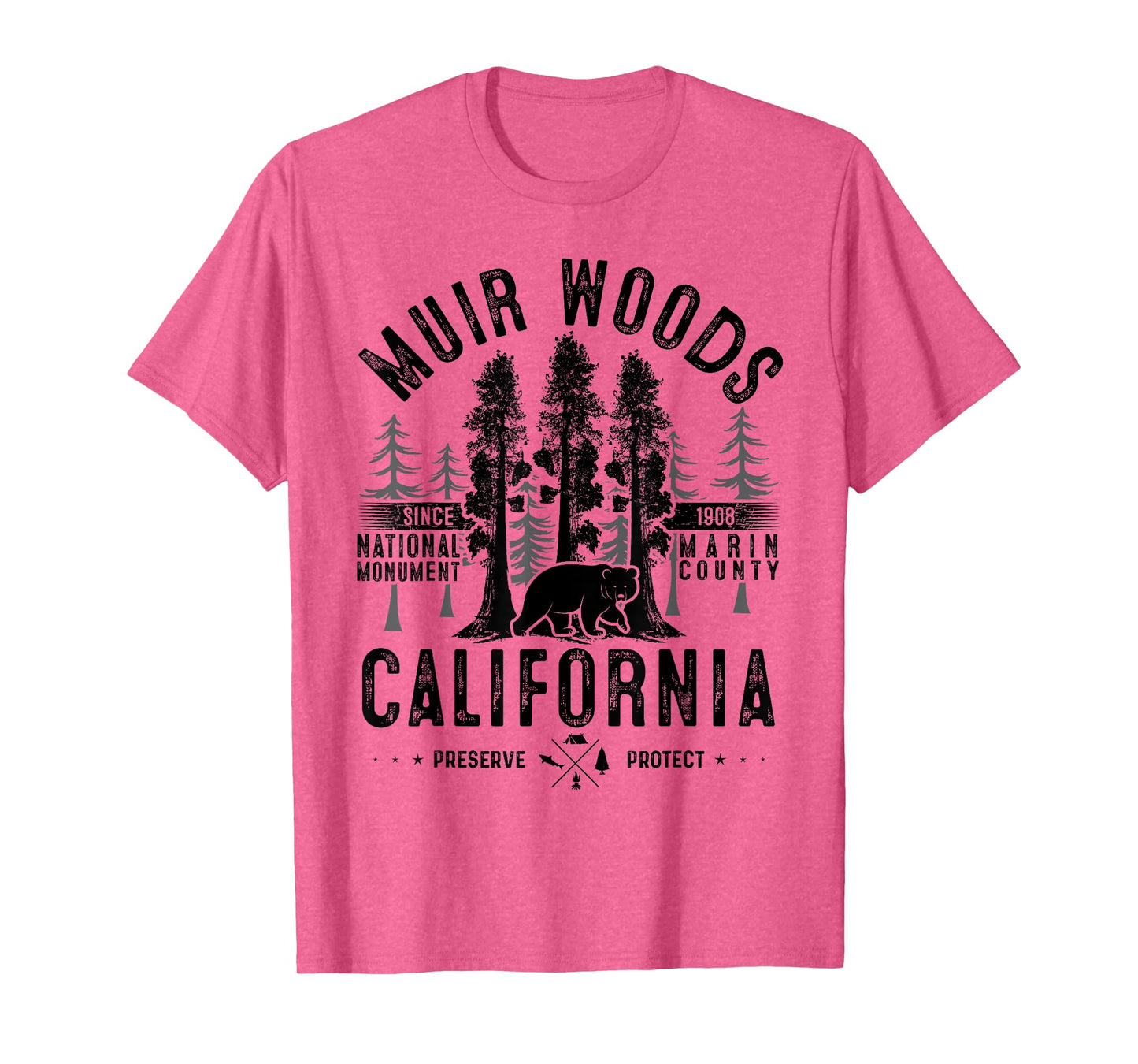 Muir Woods National Monument National Park Apparel T-Shirt