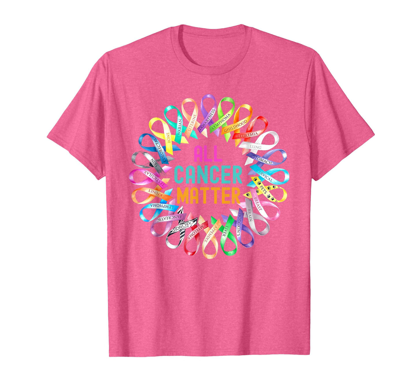 All Cancer Matters Outfit Honoring Every Warrior Men Women T-Shirt