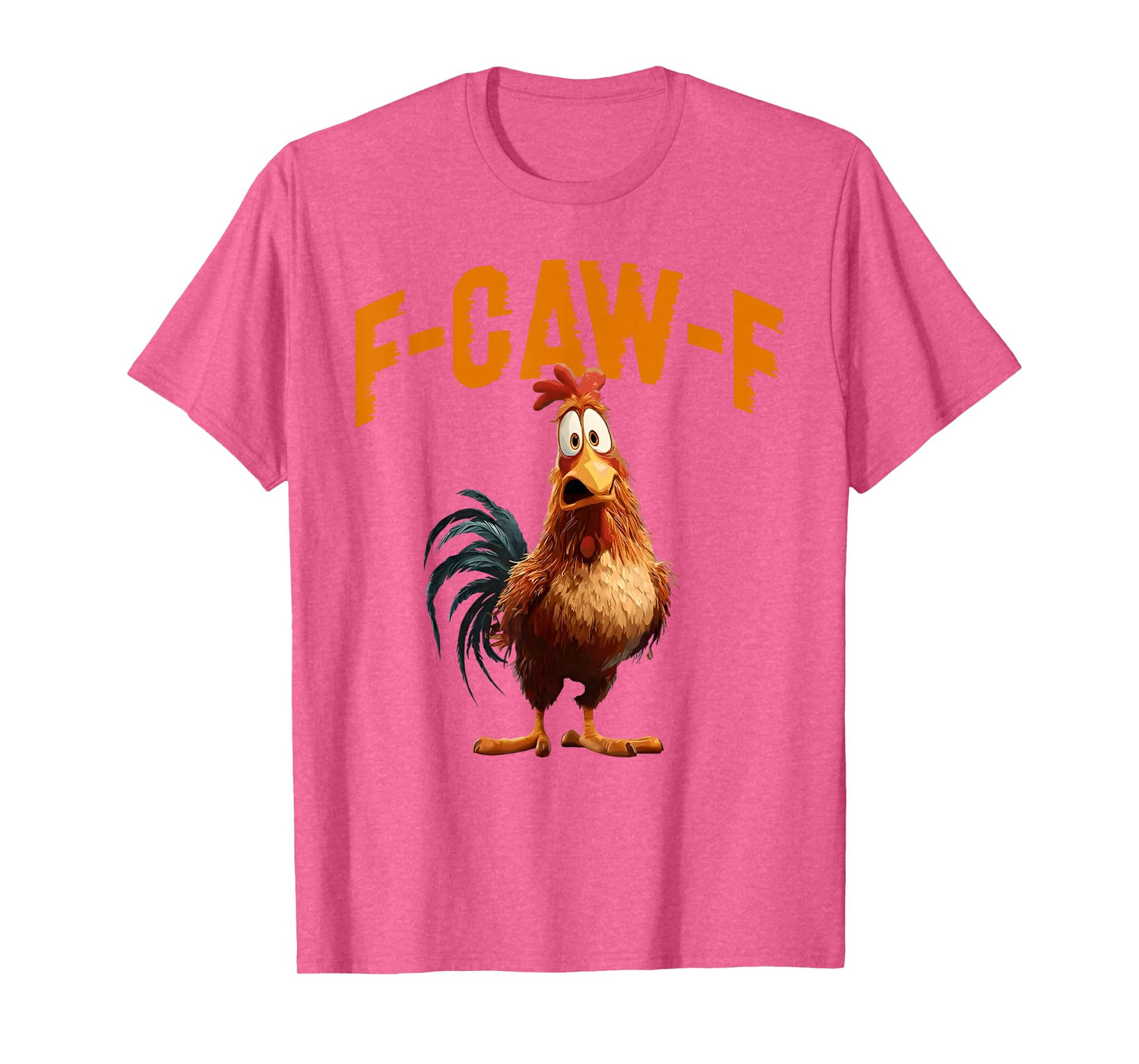Funny Chicken F-CAW-F Humor FCAWF Chicken Meme Halloween T-Shirt