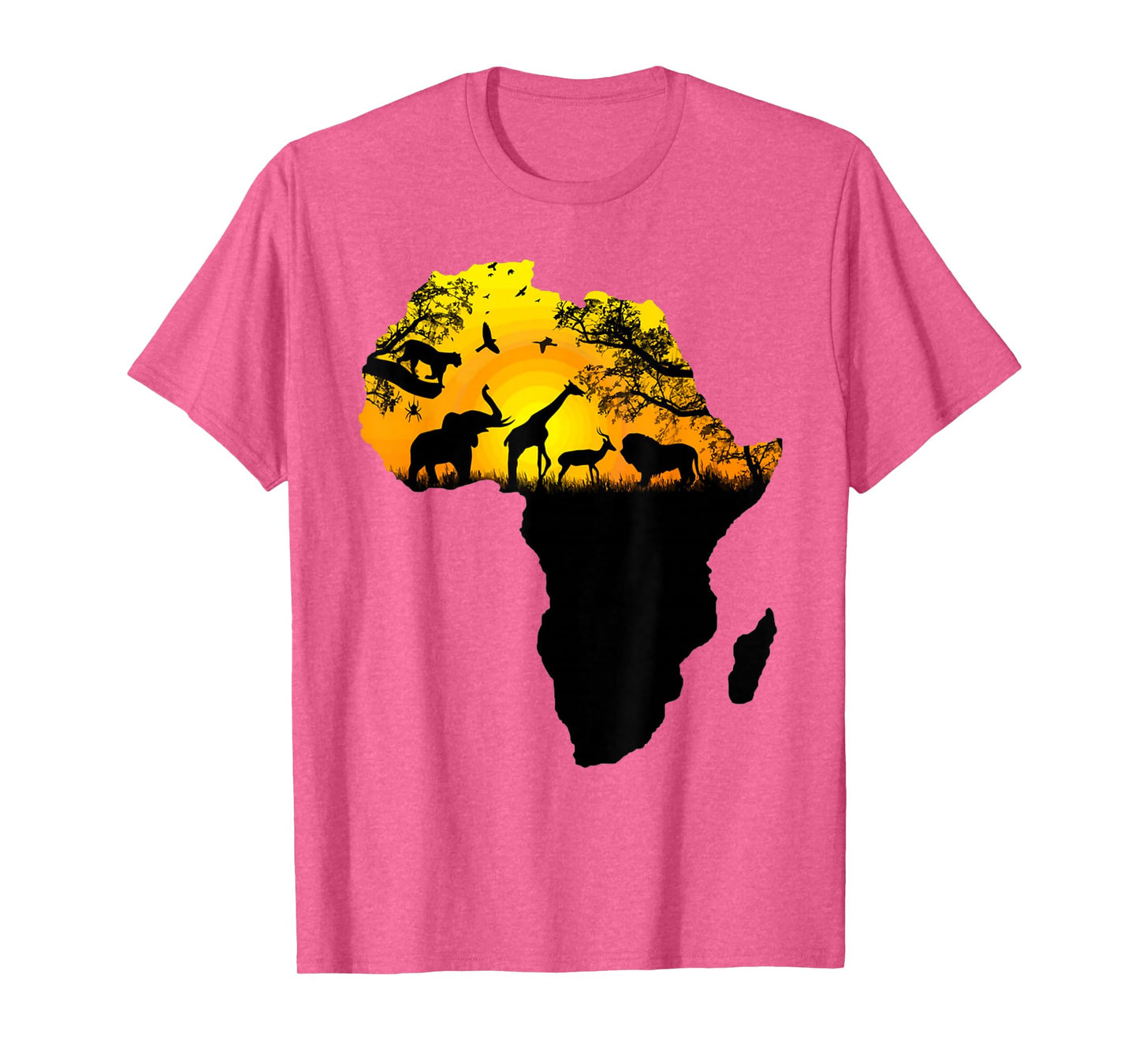 Majestic Safari Animals in Sizzling Africa Continent T-Shirt T-Shirt