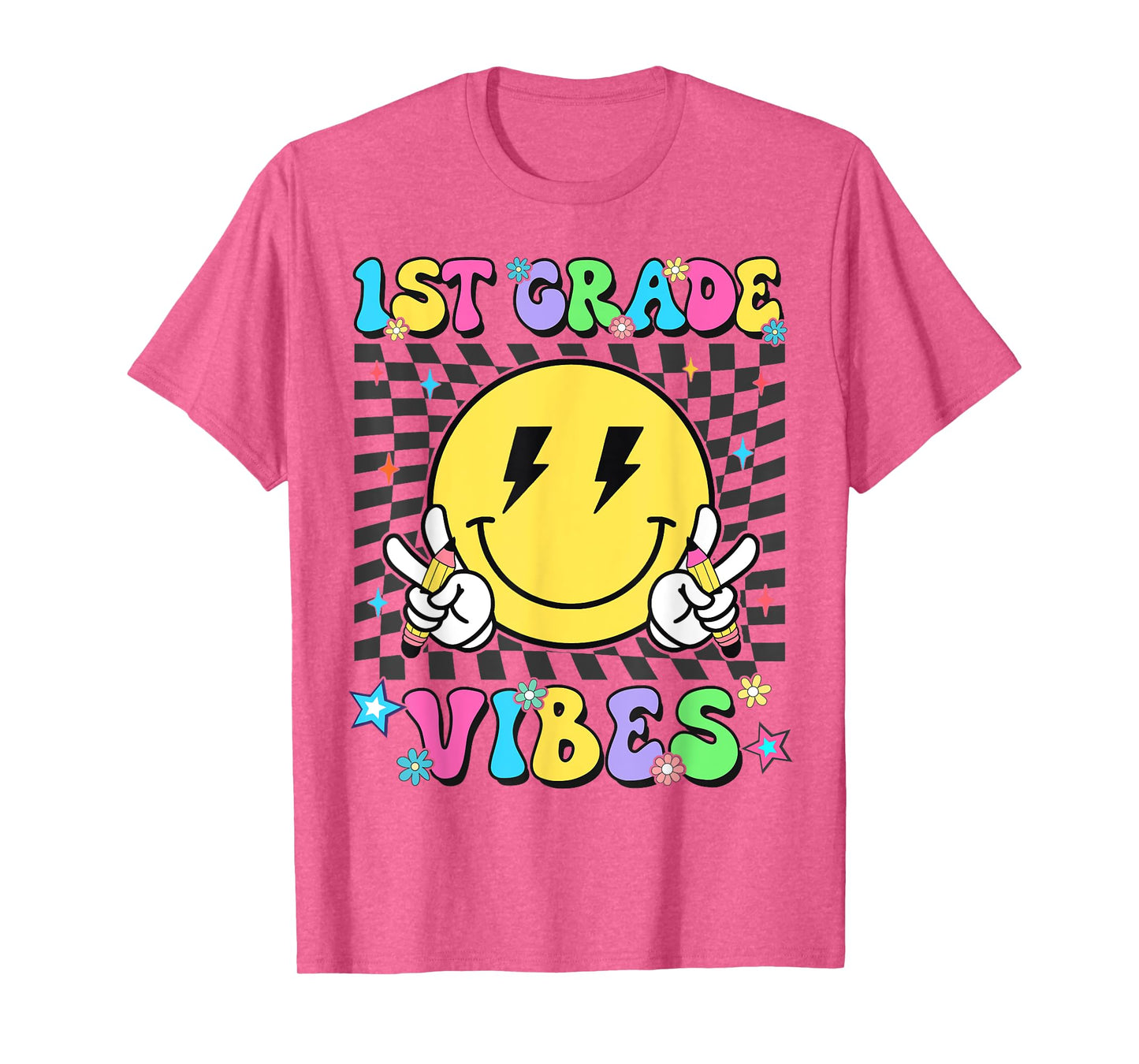 1st Grade For Girls Boys Teacher First Grade Back to School T-Shirt