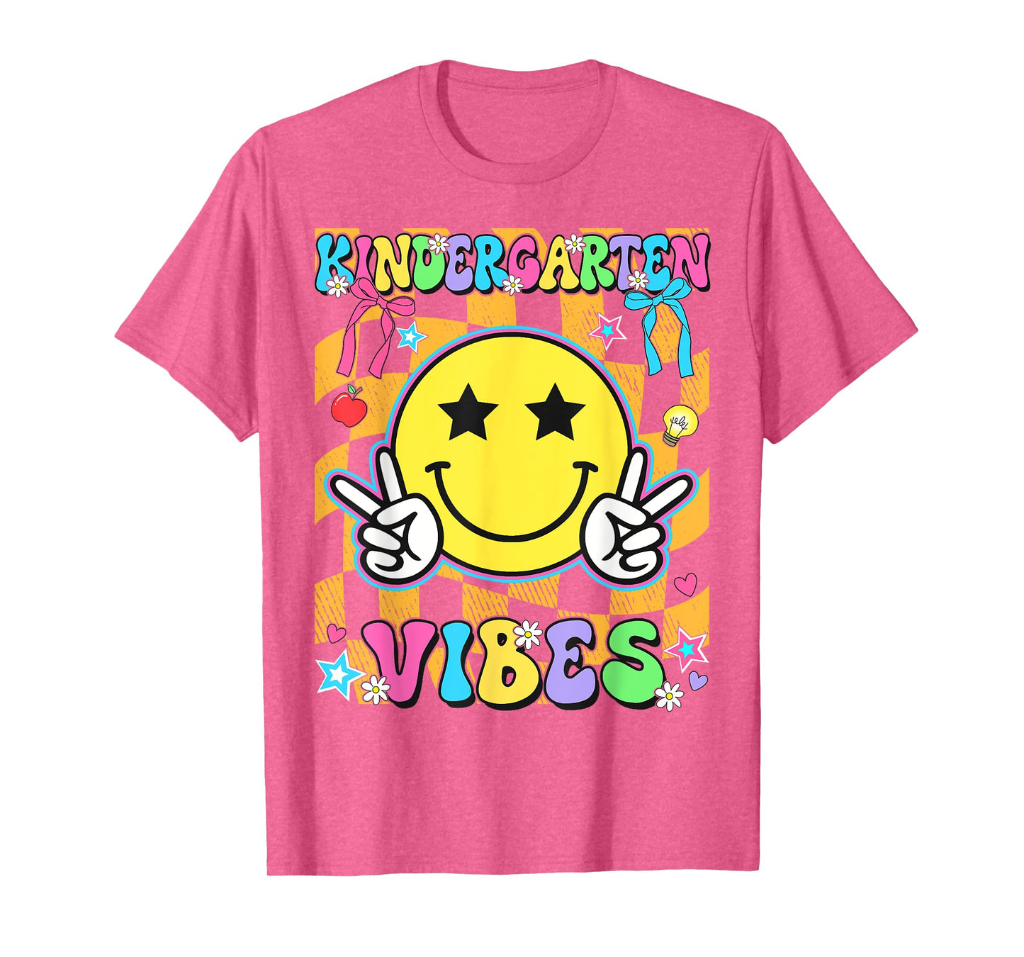 Groovy Kindergarten For Girls Boys Teacher Pre-K Preschool T-Shirt