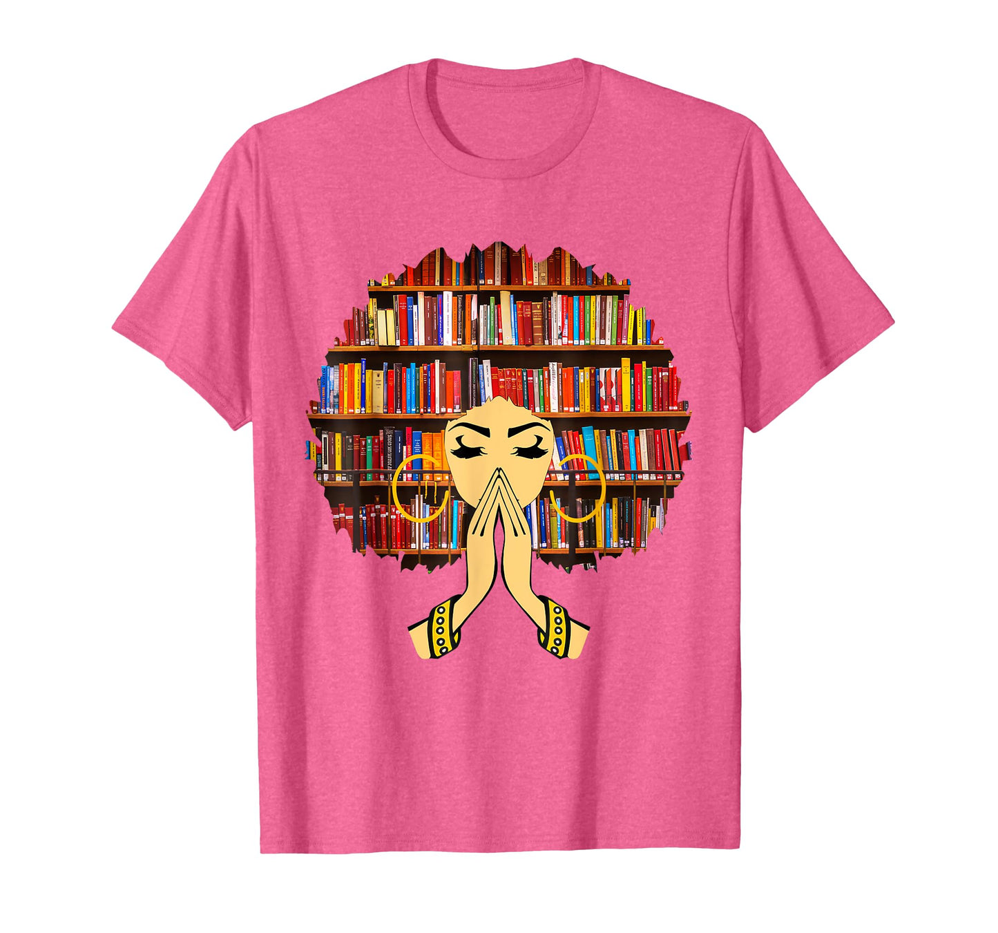 Book Girl World Book Day Cute Literature Teacher Feminist T-Shirt