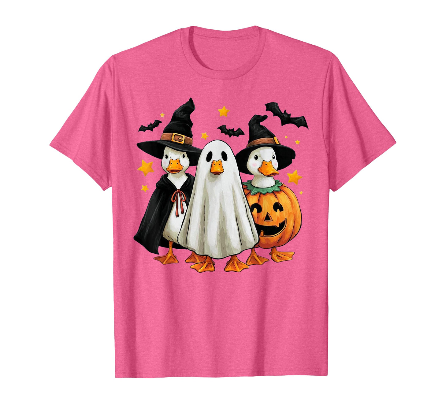 Boo Ghost Goose Halloween Fall Cute for Kids T-Shirt