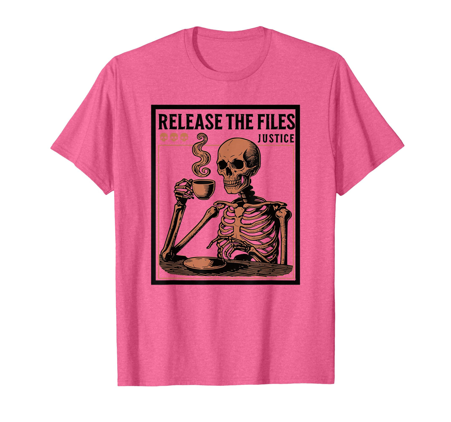 Release The Files Skeleton T-Shirt