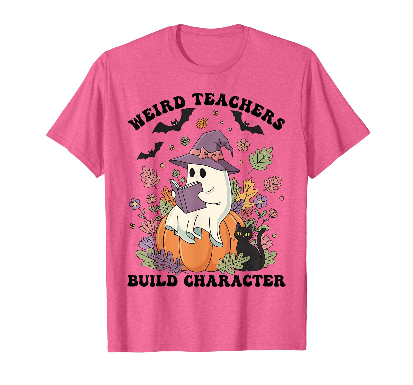 Weird Teachers Build Character Shirt - Teacher Halloween T-Shirt
