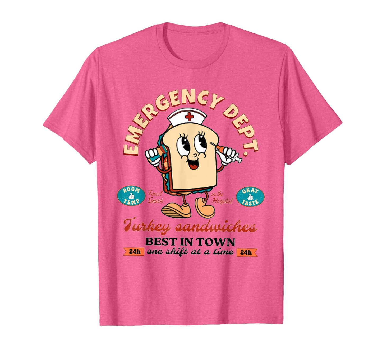 Emergency Dept Turkey Sandwiches Emergency Medicine ER ED T-Shirt