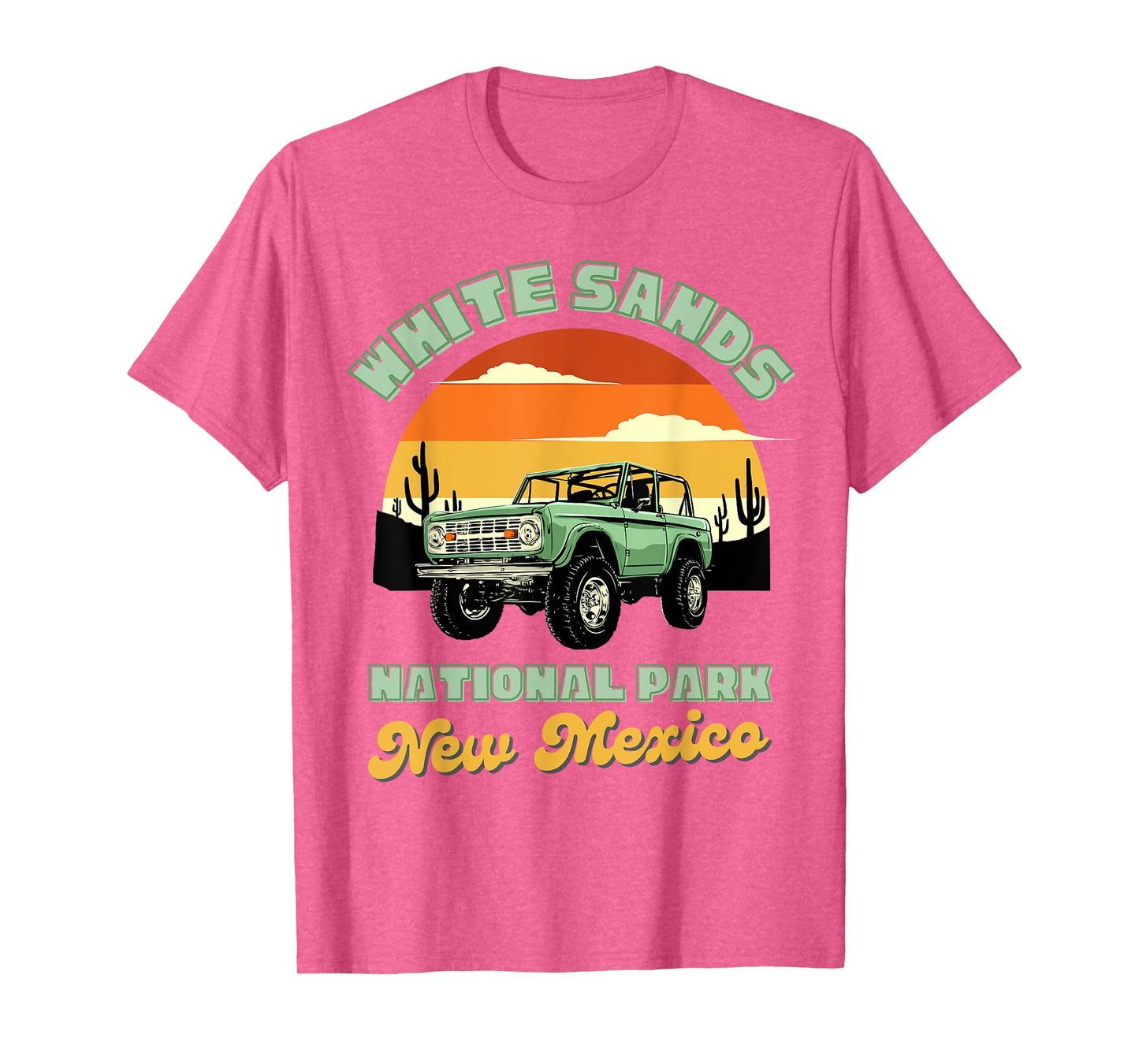 White Sands National Park New Mexico Retro Souvenir Travel T-Shirt