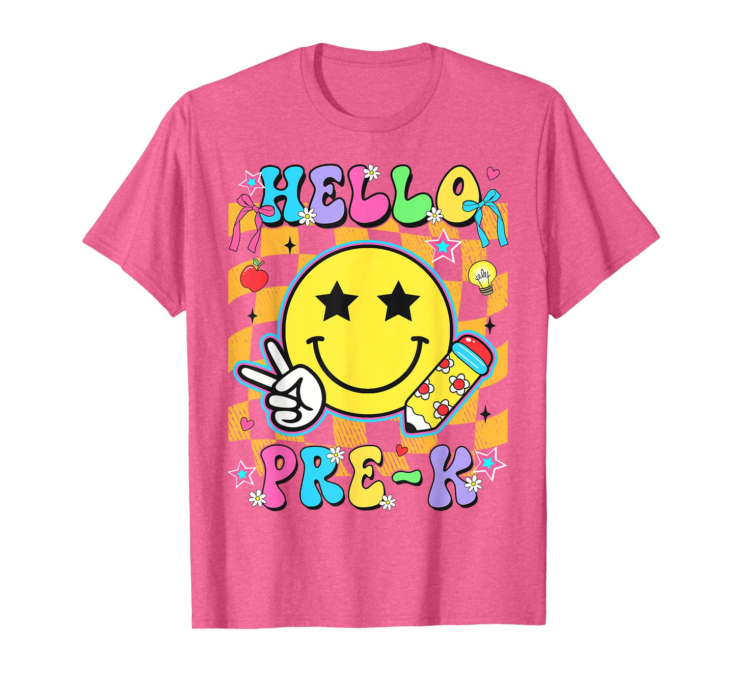 First Day Of PreK For Kids Girls Boys Teacher Back to School T-Shirt