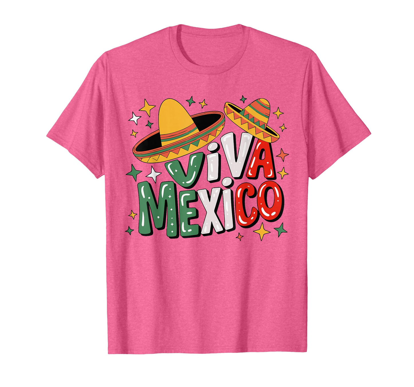 Viva Mexico Toddler Girls Boys Mexican Flag Independence Day T-Shirt