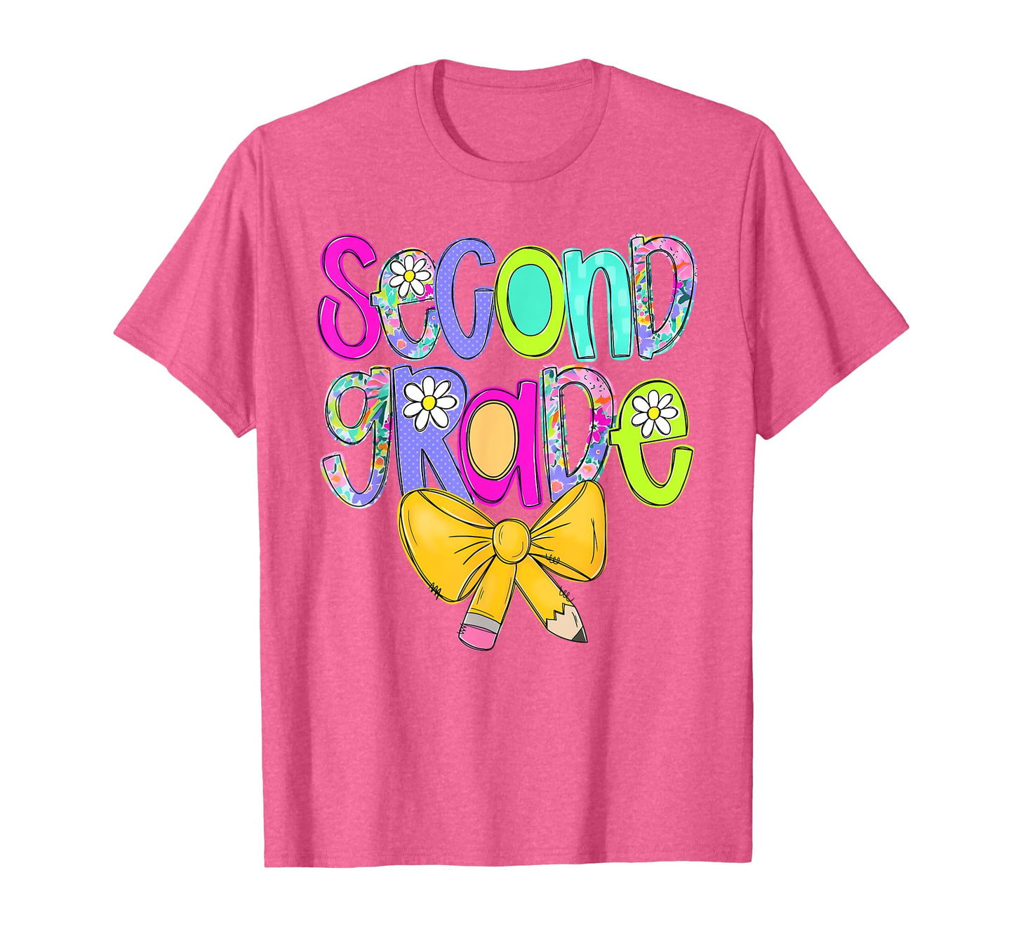 Second Grade Coquette Bow Back To School First Day Of School T-Shirt