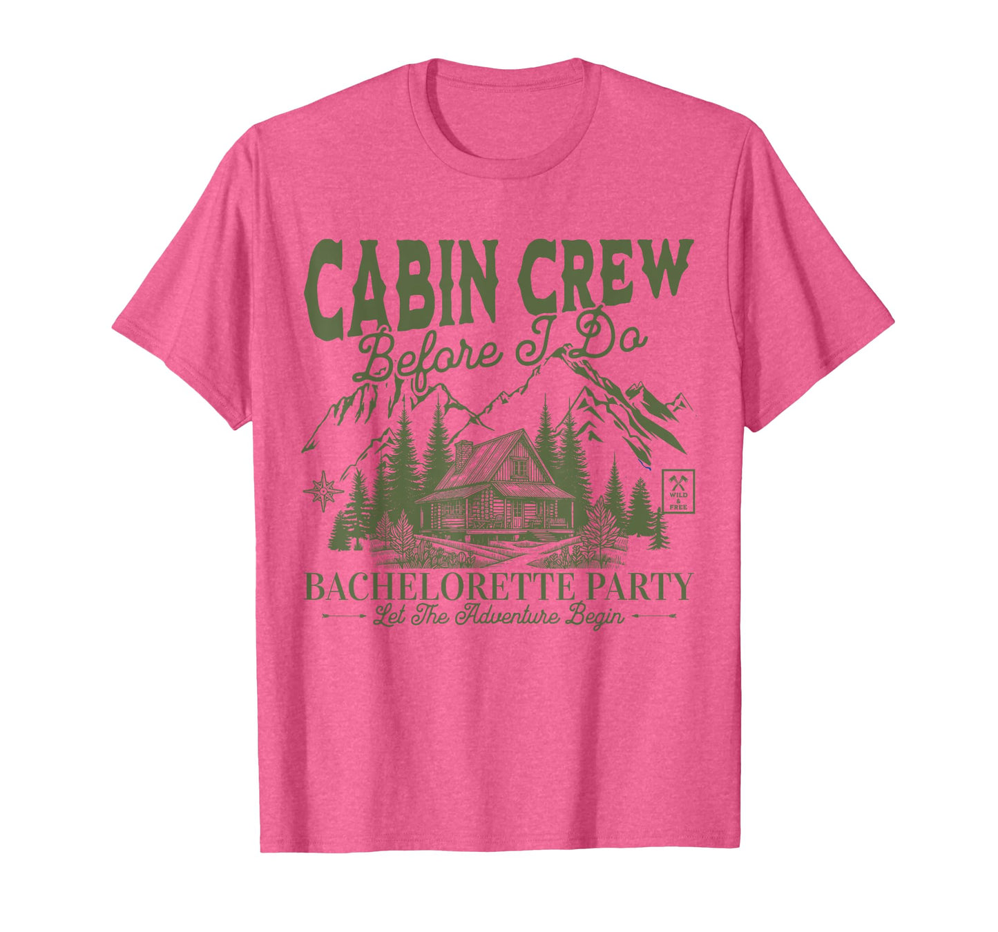 Cabin Crew Before I Do Camp Bach Bachelorette Party Matching T-Shirt