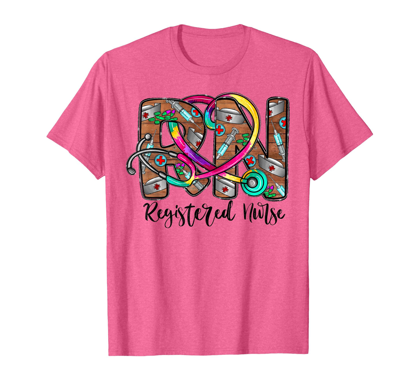 Registered Nurse Life for Rn Nurse Tie Dye Tee Nurse's Week T-Shirt