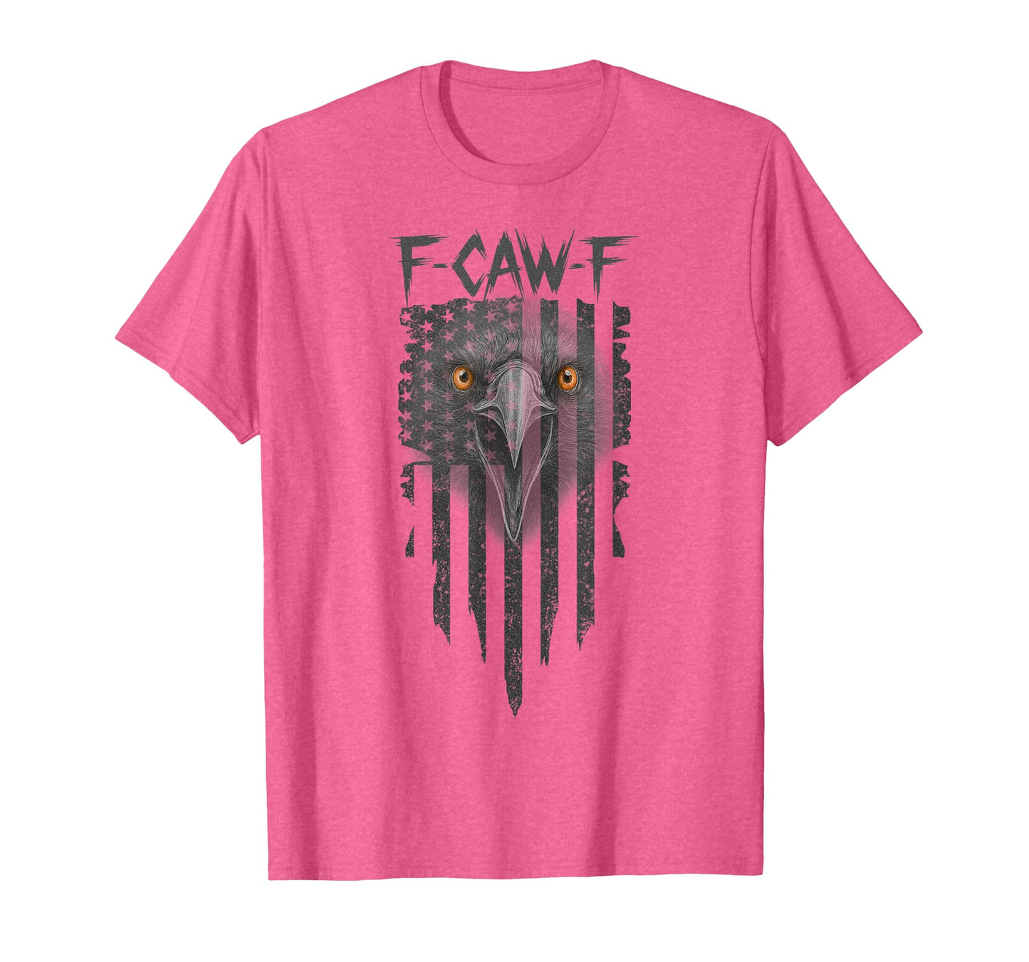 Funny F Caw F Raven Bird Saying Graphic F-Caw-F Crow T-Shirt