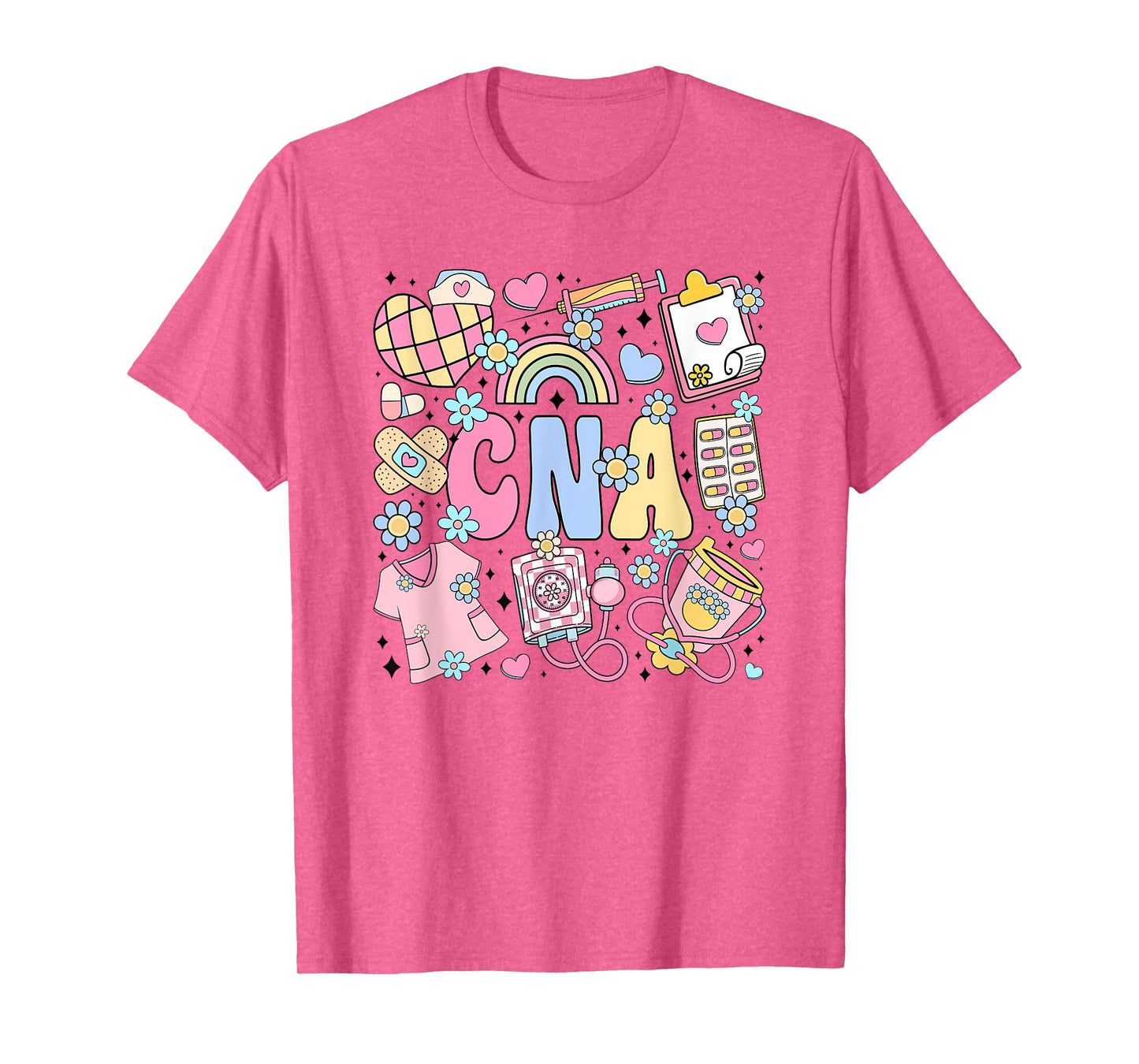 CNA Nurse Stuff Retro Certified Nursing Assistant Nursing T-Shirt