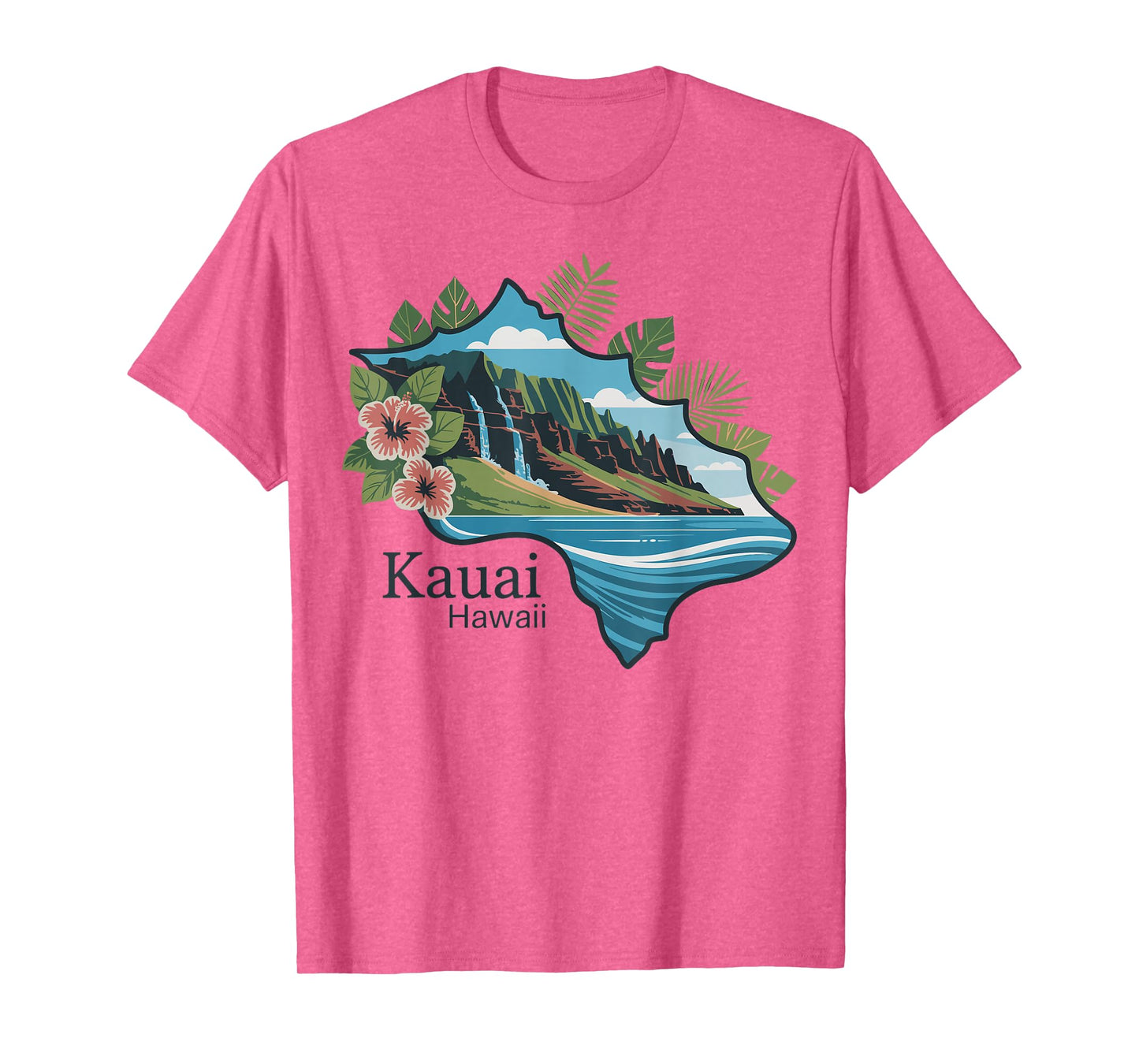 Kauai Hawaii Napali Coast Scenic Souvenir T-Shirt