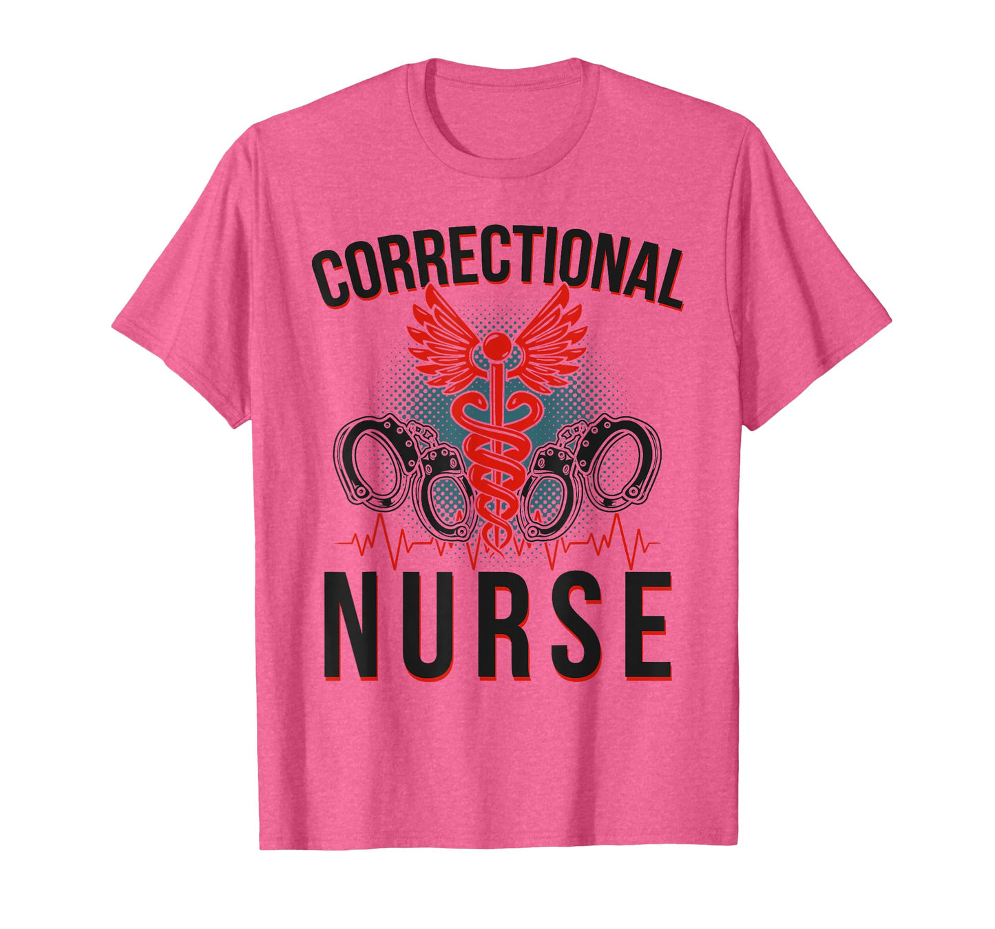Corrections Nurse Caduceus Correctional Nurse T-Shirt