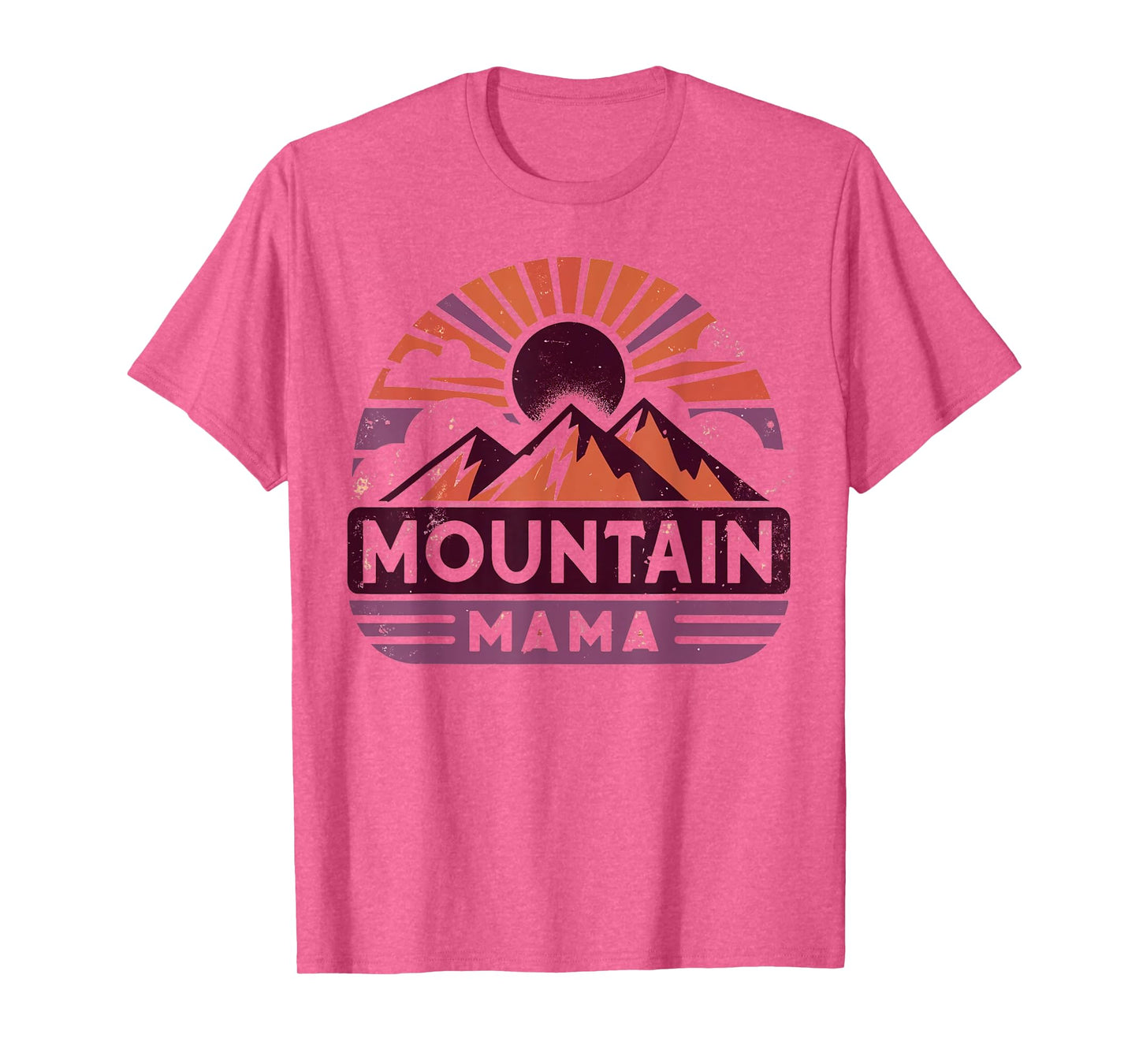 Mothers Day Love Hiking Mountain Mama T-Shirt
