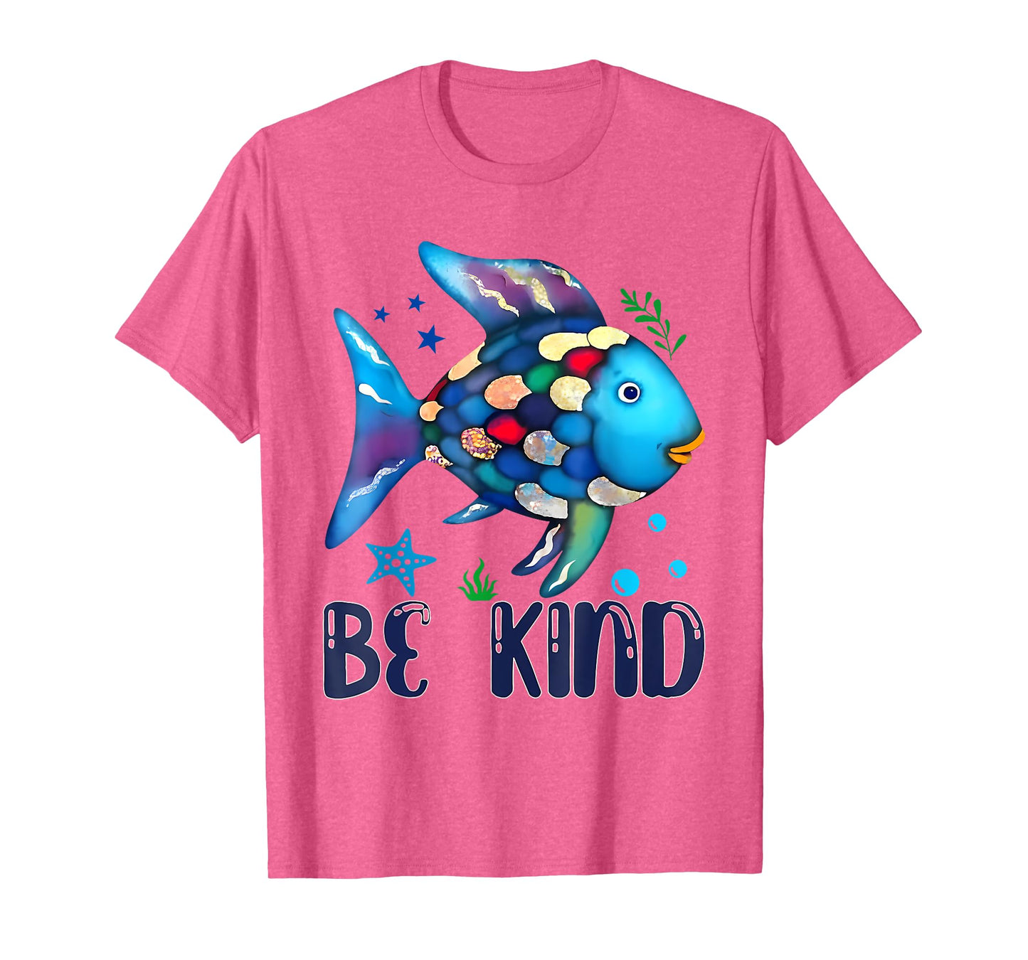 Be Kind Rainbow Fish World Book Day Rainbow Scale Fish T-Shirt