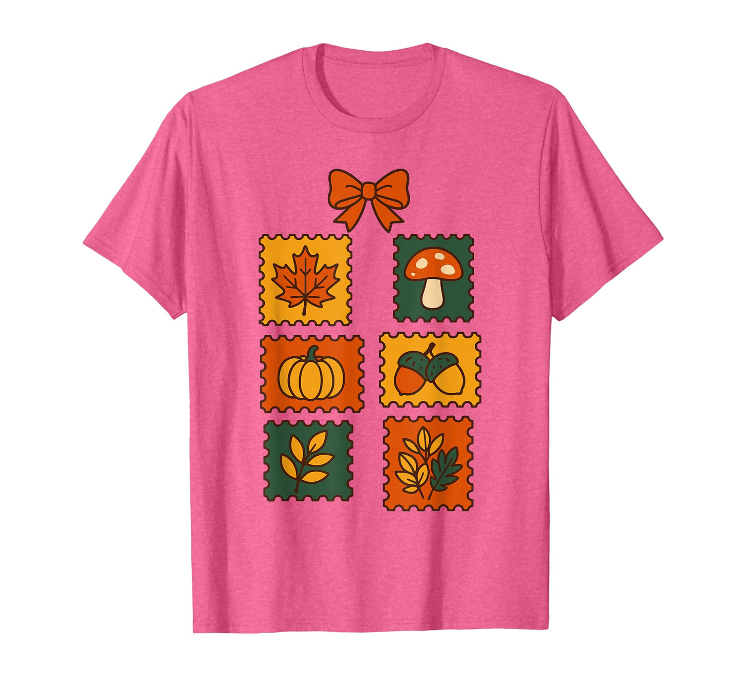 Cozy Autumn Vibes, Fall Leaves & Pumpkin Patch Designs T-Shirt