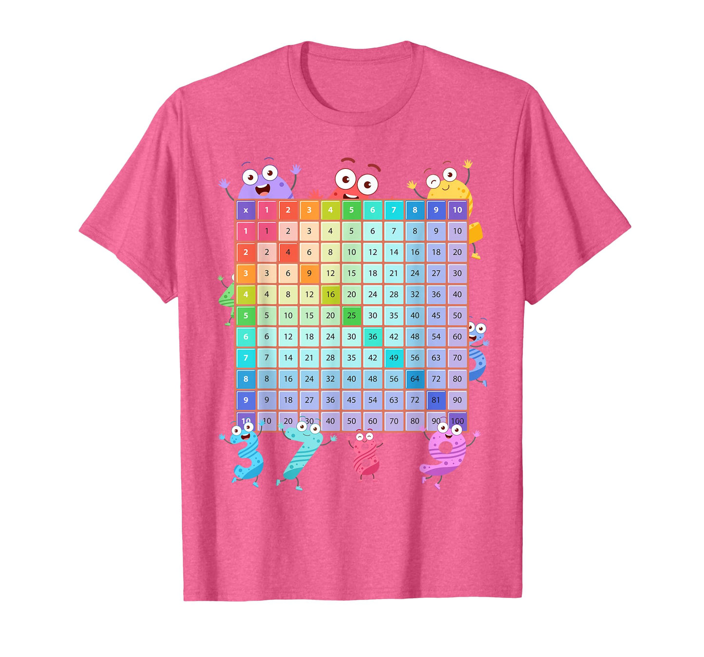 Maths Fancy Dress Idea For Kids & Kids Multiplication Square T-Shirt