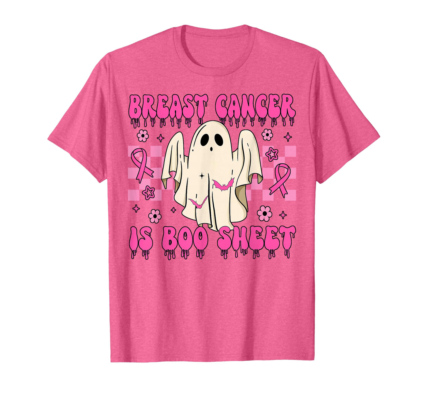 Breast Cancer is Boo Sheet Halloween Breast Cancer Awareness T-Shirt
