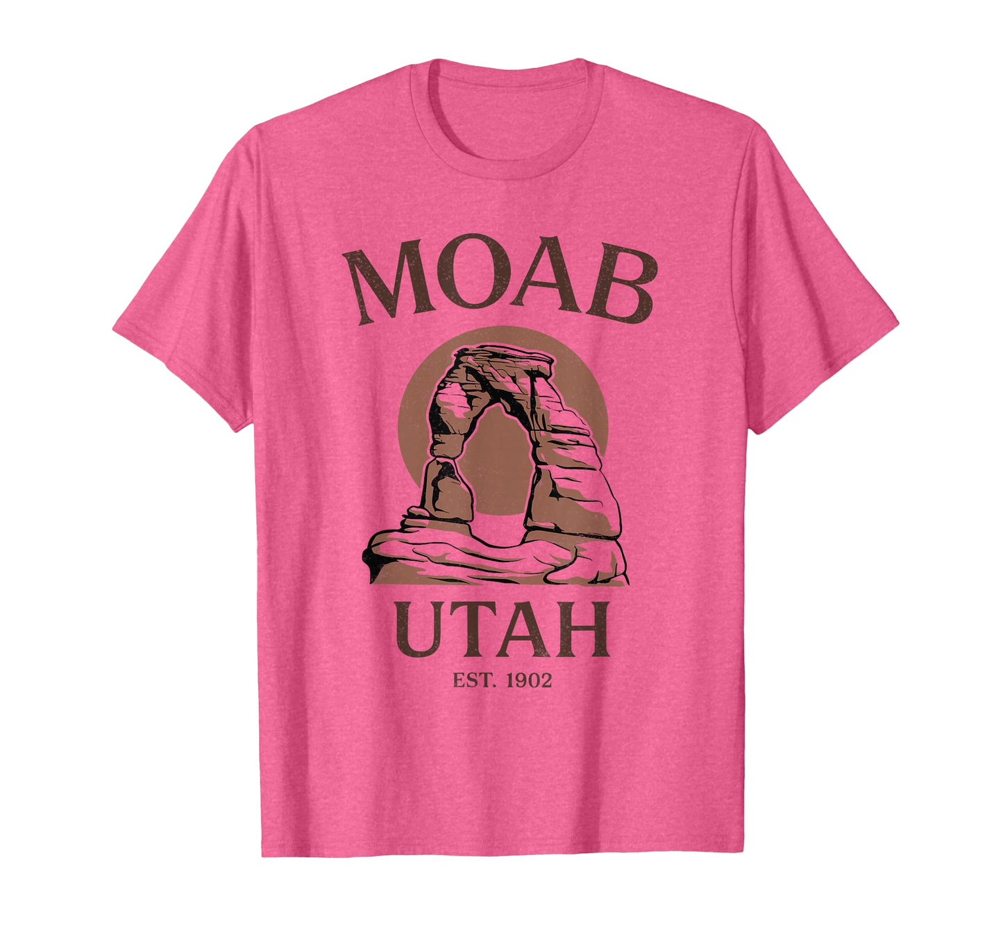 Vintage Moab Souvenir Big 5 Utah Mighty Five National Park T-Shirt