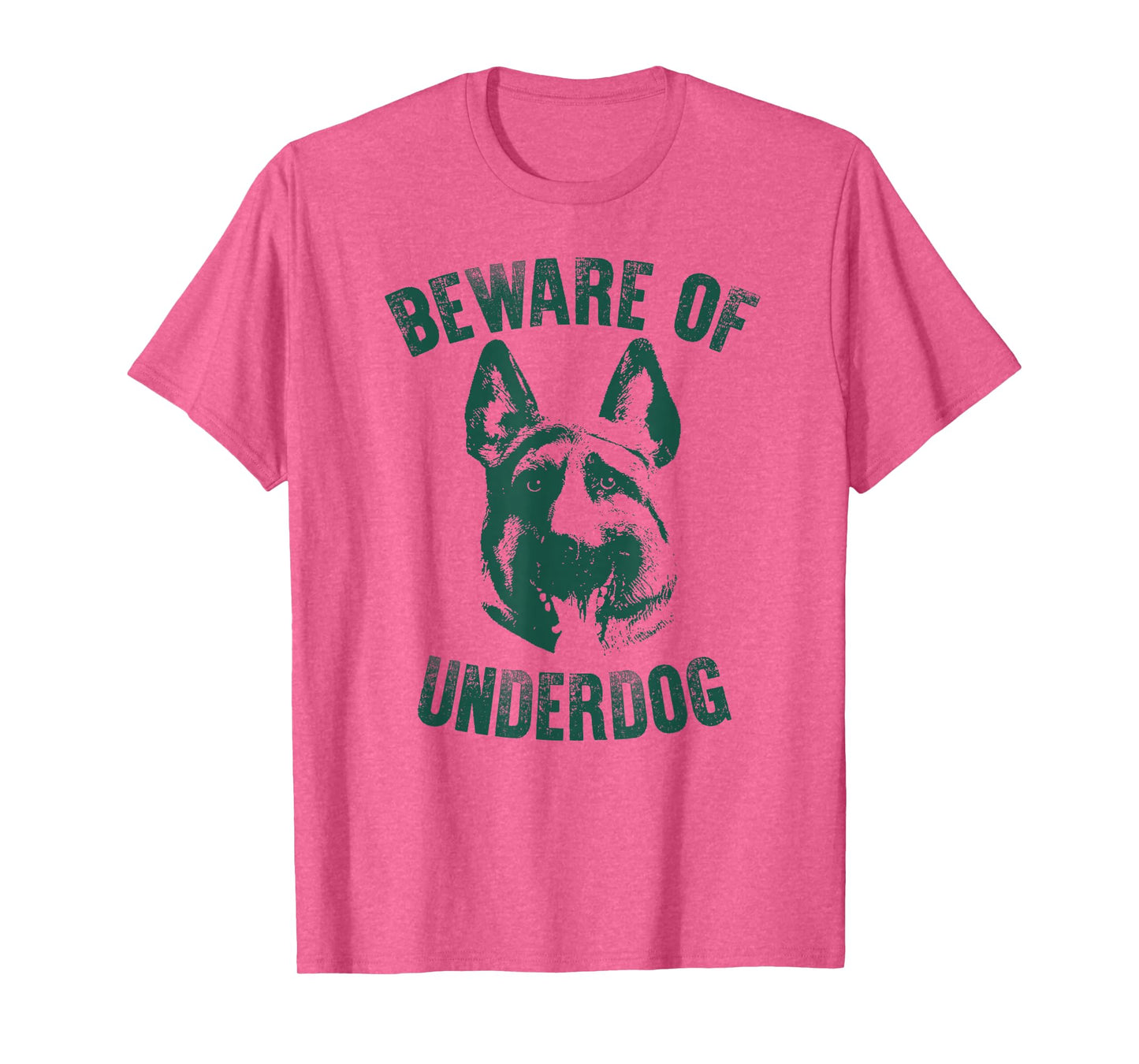 !RALUPOP Beware of Underdog T-Shirt | Philadelphia Underdog Mask Shirt - Grey, Men's Medium