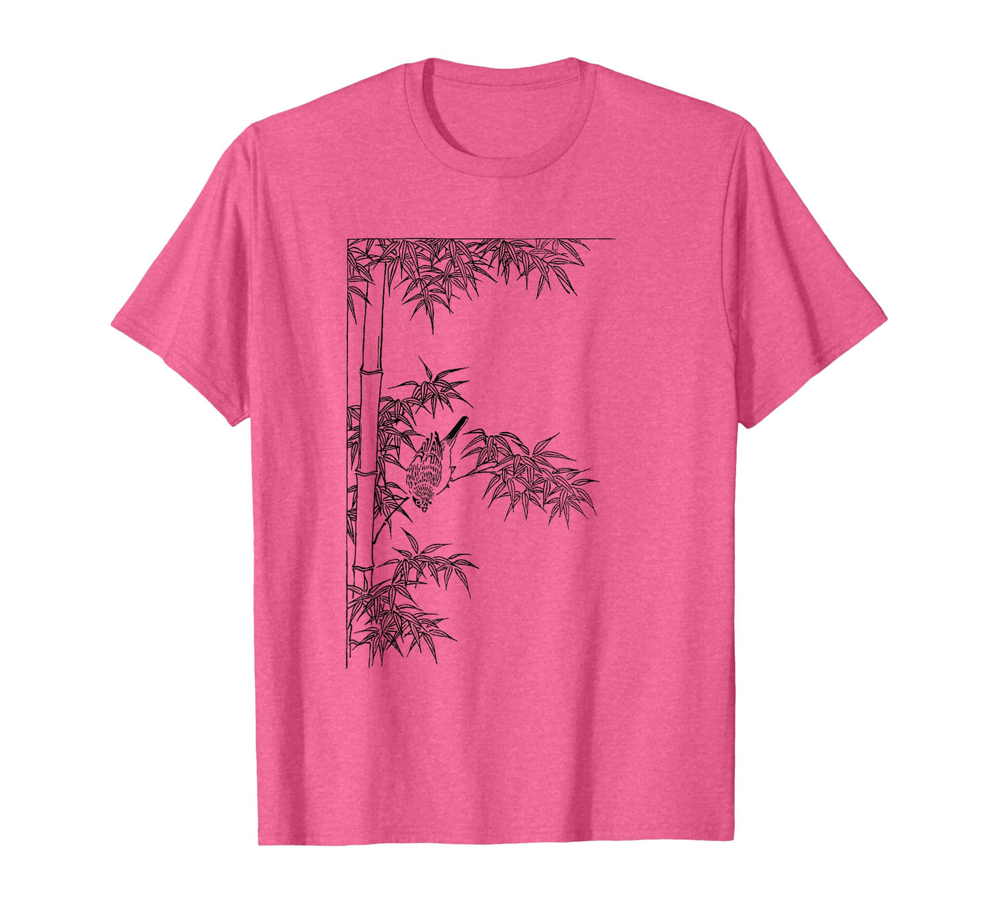 Bamboo plant with a bird T-Shirt