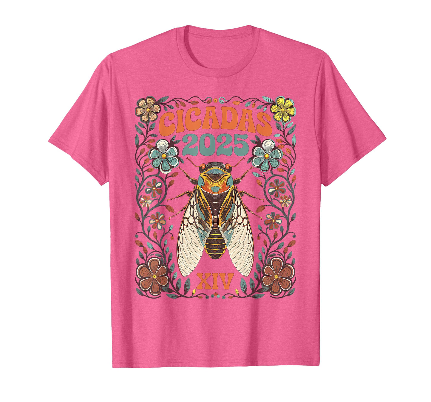 Cicada Brood XIV Summer 2025 Reunion Tour Swarm Cicadas T-Shirt