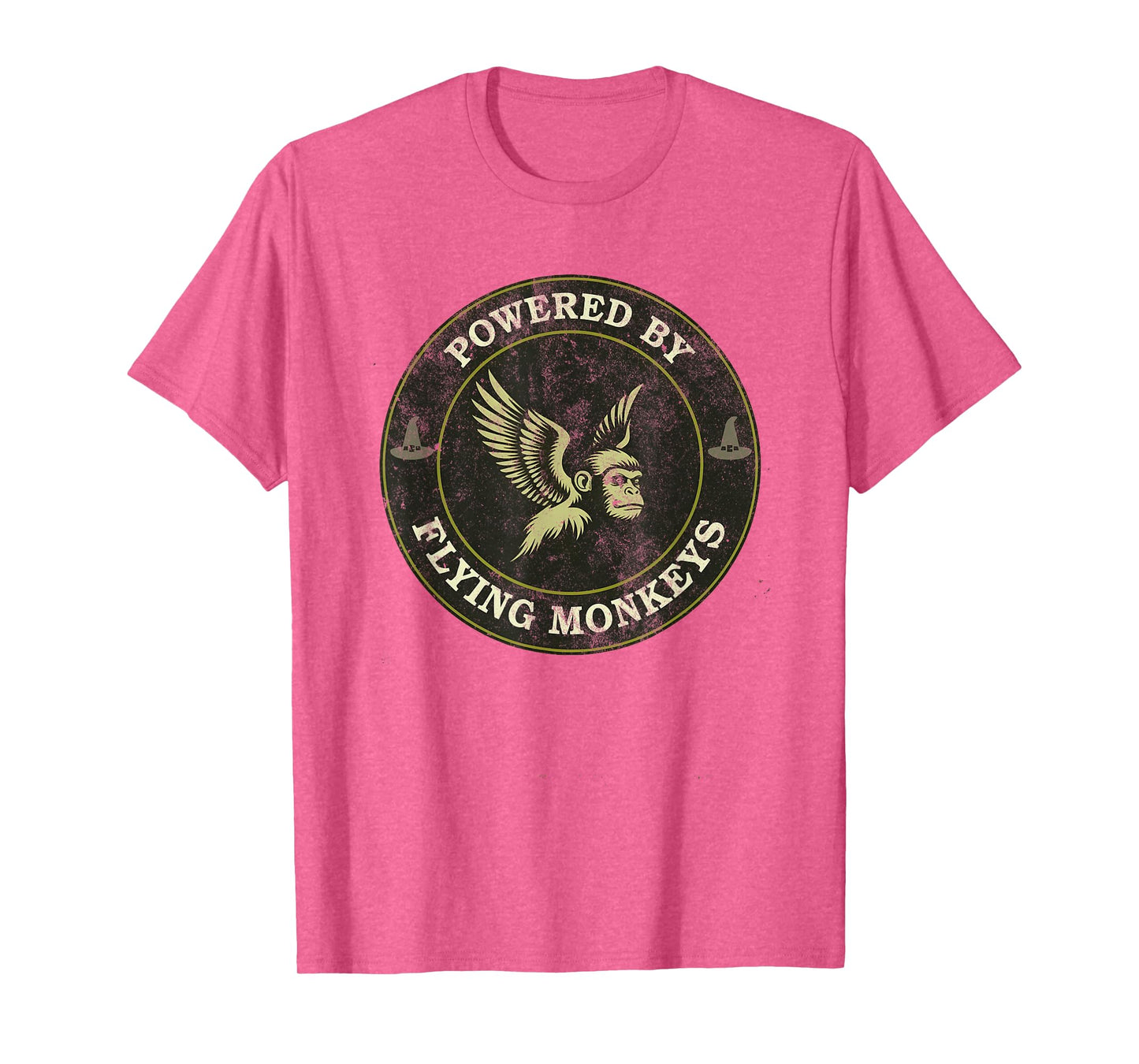 Kawaii Gym Powered by Flying Monkeys Warlock Magical Witch T-Shirt