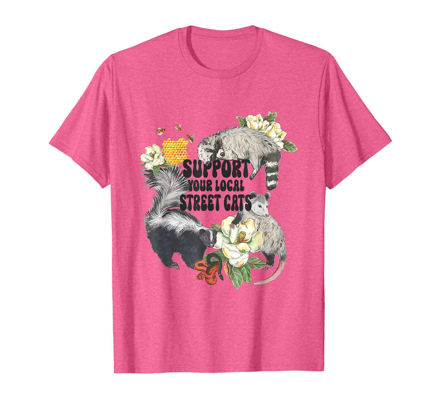 Support Your Local Street Cats Team Trash Street Cats Squad T-Shirt