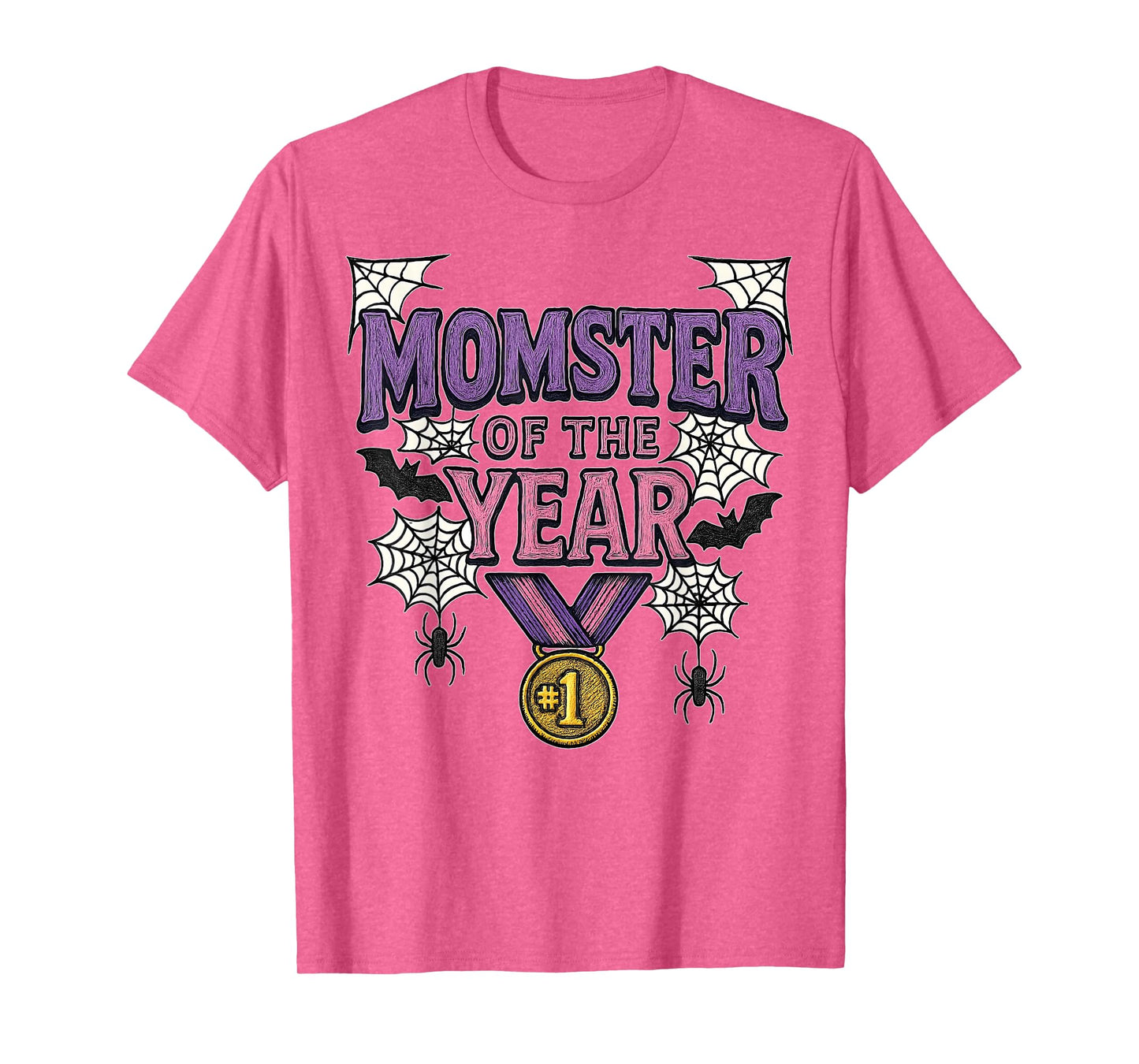 Momster of The Year Spooky Halloween Costume Mom T-Shirt