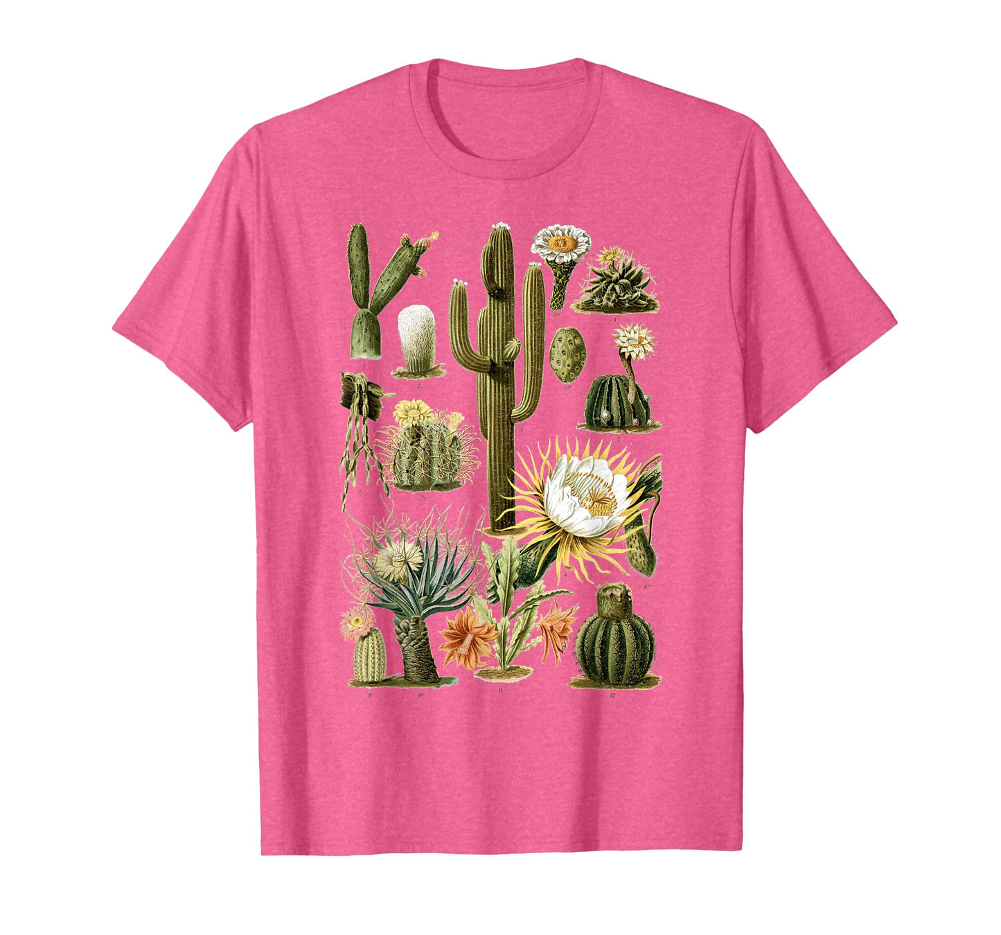 Cactus Succulent Plant Vintage Cacti Botanical Botanical T-Shirt
