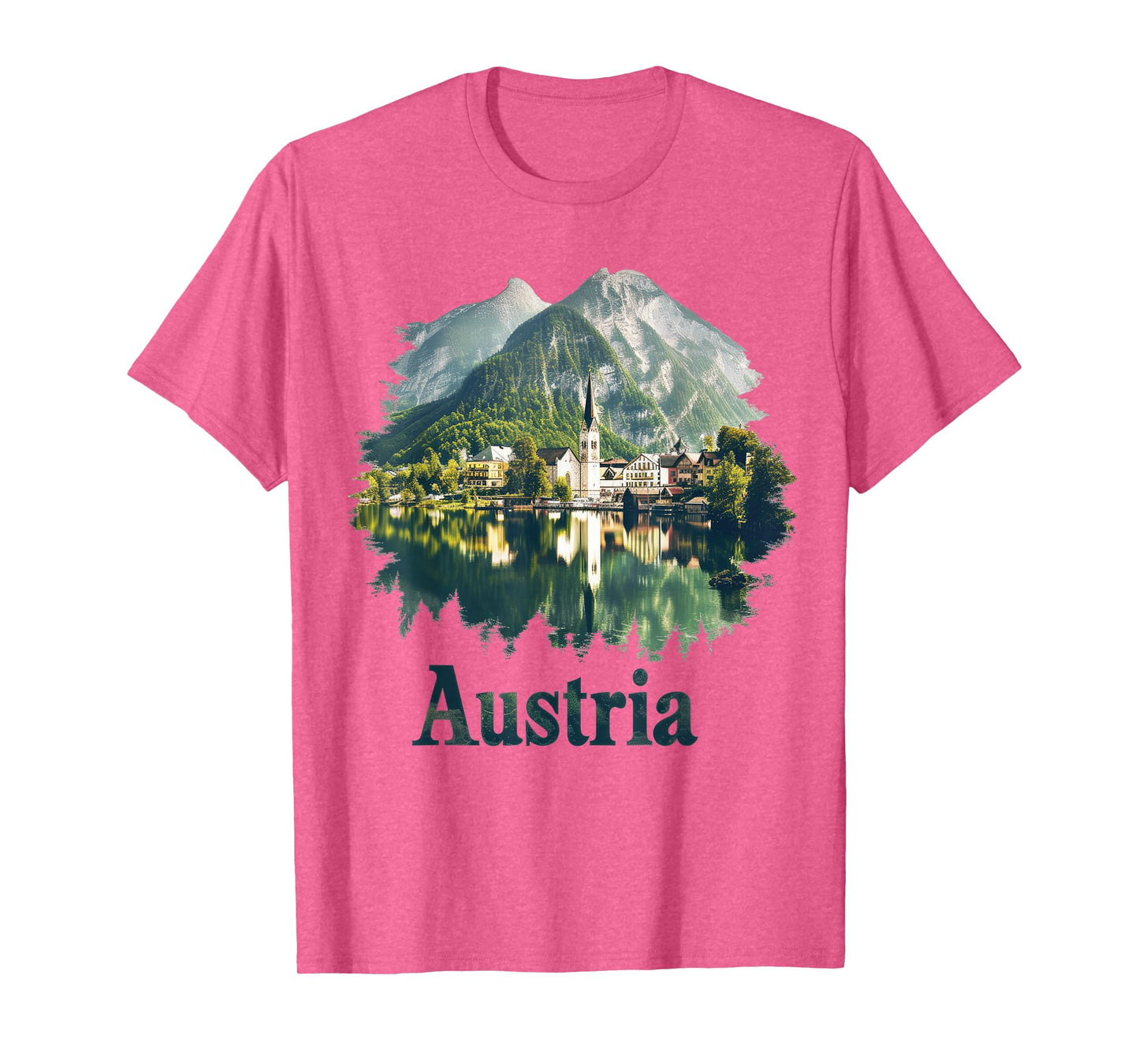 Austrian Landscape Souvenir Alps Hiking Nature T-Shirt