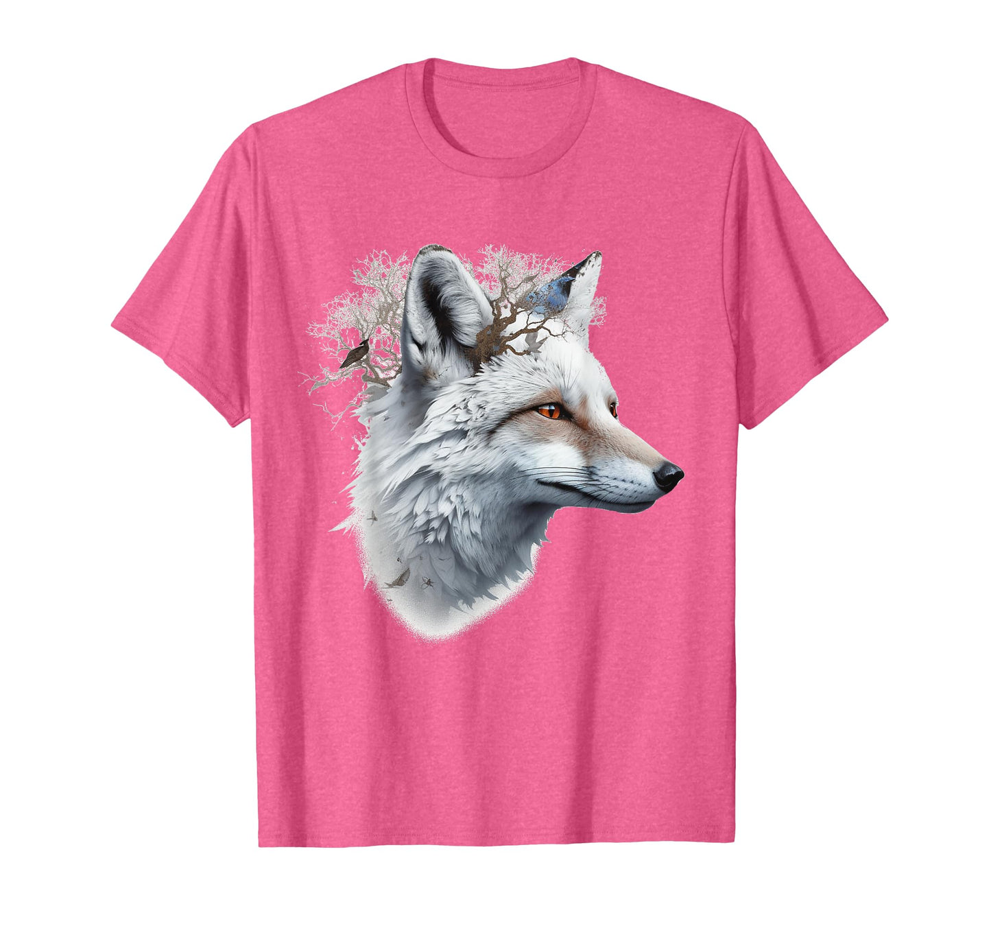 Fox Animal Art - Artwork Fox T-Shirt