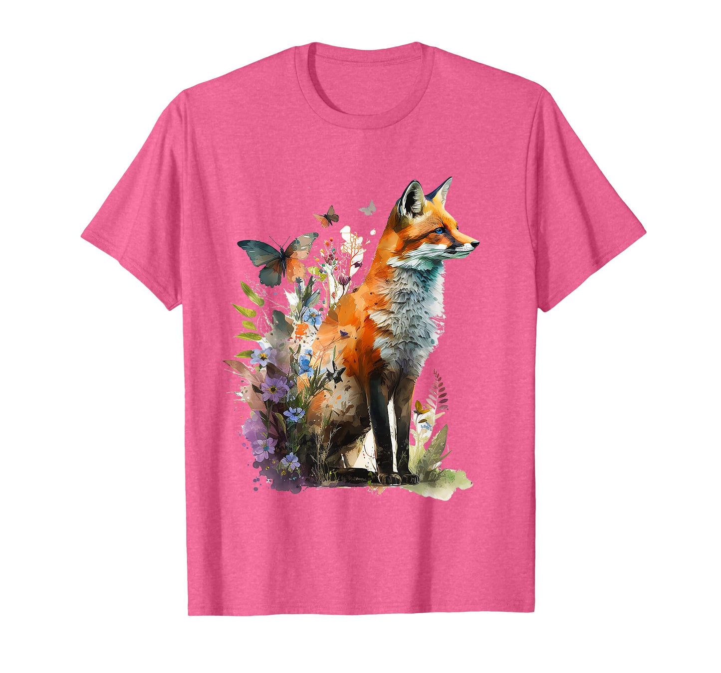 Fox Animal Lover Forest Art Animal Fox T-Shirt