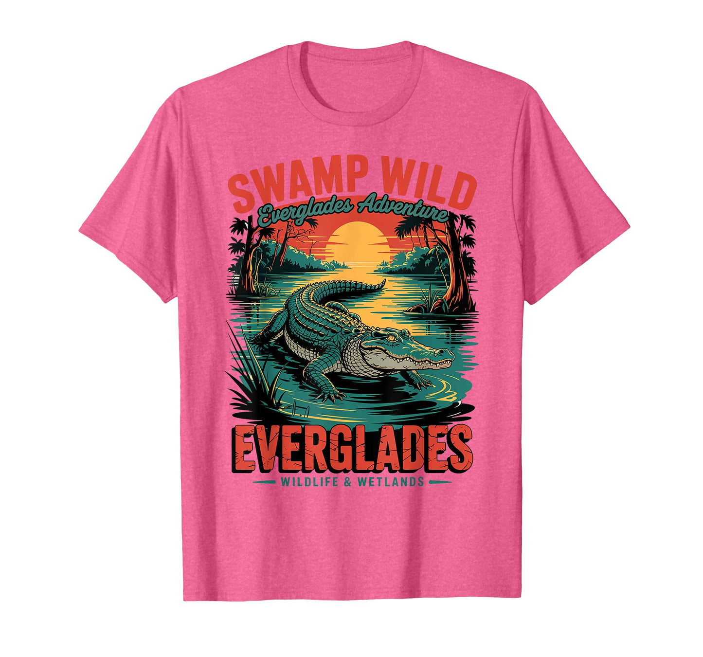 Explore Everglades Wildlife Swamp - USA Florida Everglades T-Shirt