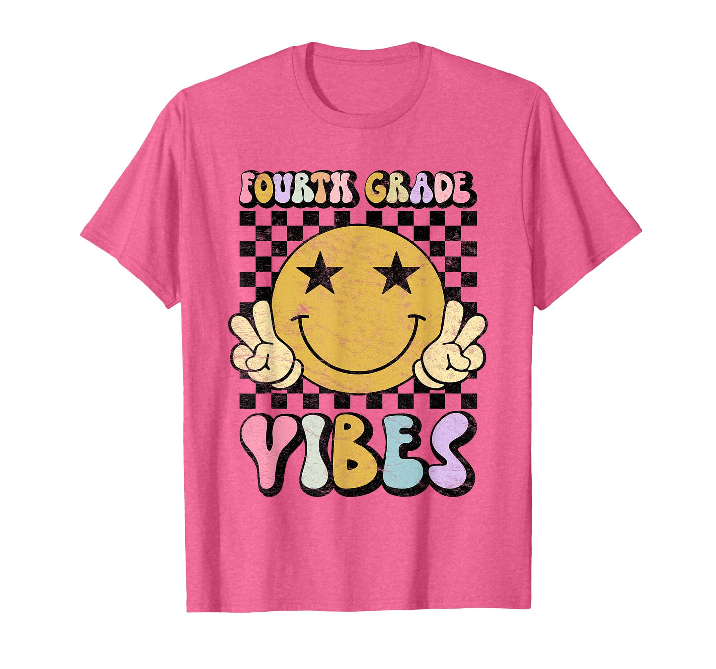 Fourth Grade Vibes 4th Grade Back to School Teacher Student T-Shirt