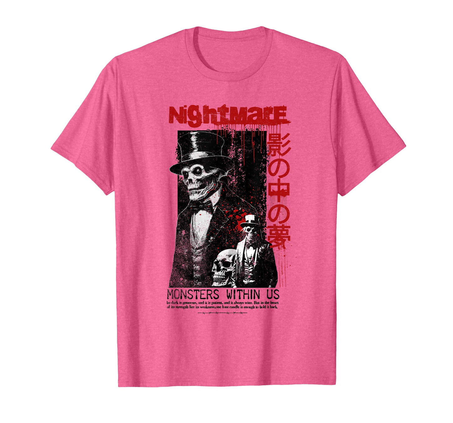 Gothic Halloween Streetwear T-Shirt