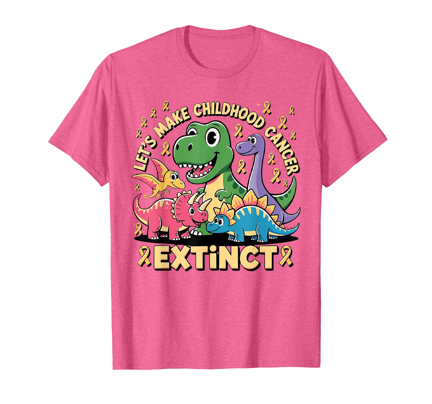 Making Childhood Cancer Extinct PEDS ONC Pediatric Oncology T-Shirt
