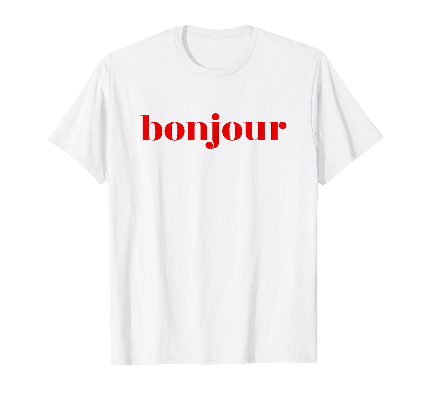 Bonjour - French Lover Gift T-Shirt