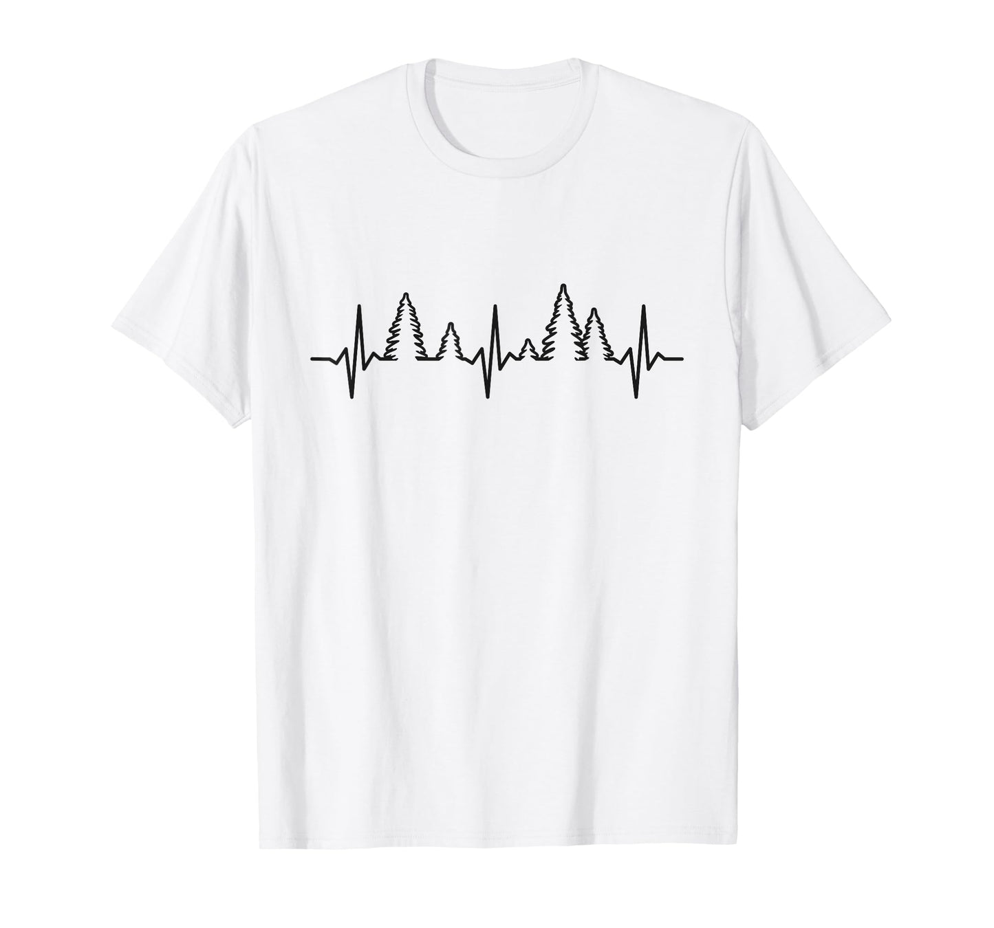 Trees Heartbeat Wildlife Nature Forest T-Shirt