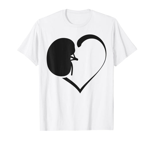 Dialysis Nurse Tech Technician Kidney Heart T-Shirt