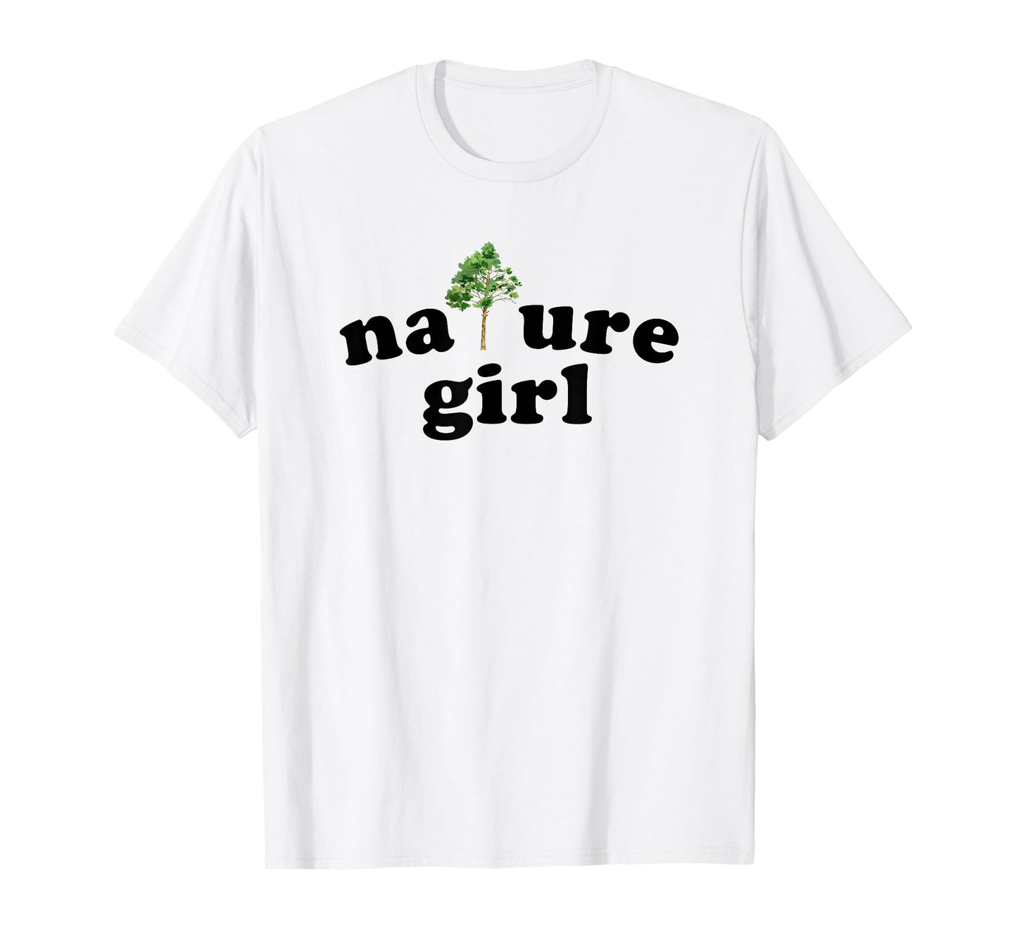 Nature Girl Tree Tee Shirt T-Shirt