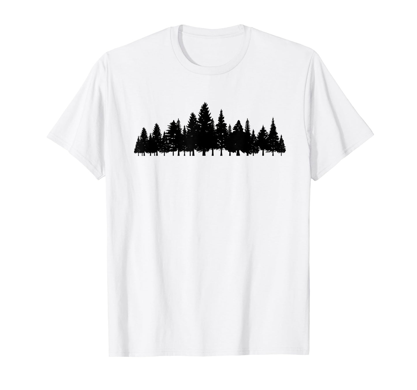 White pine tree minimalist - Minimalist outdoor tree T-Shirt
