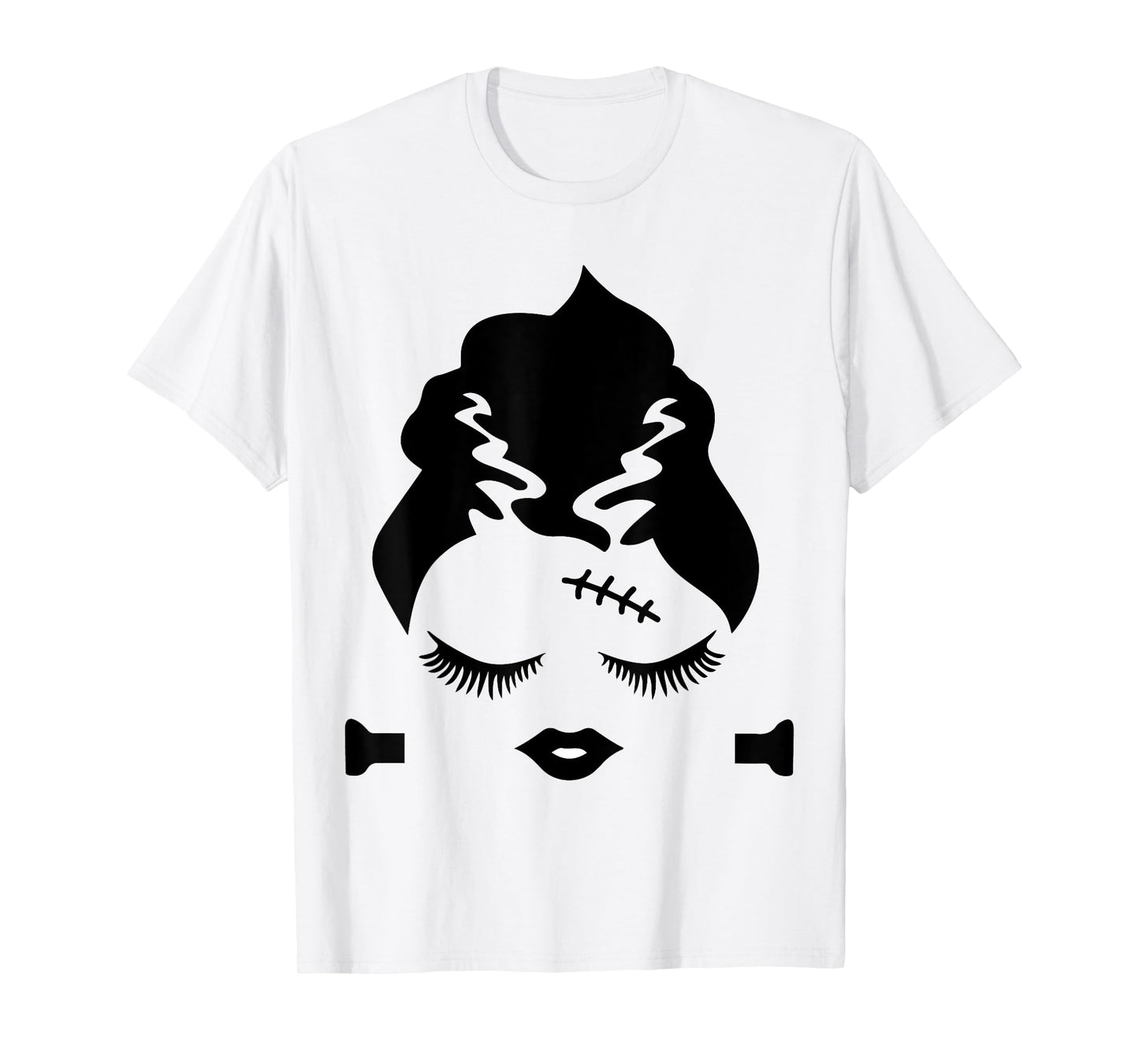 Bride of Frankenstein Monster Halloween Costume T-Shirt