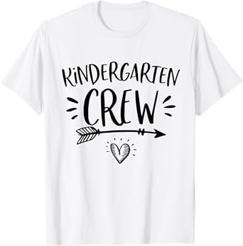 Back To School Kindergarten Crew Teachers Student Women T-Shirt